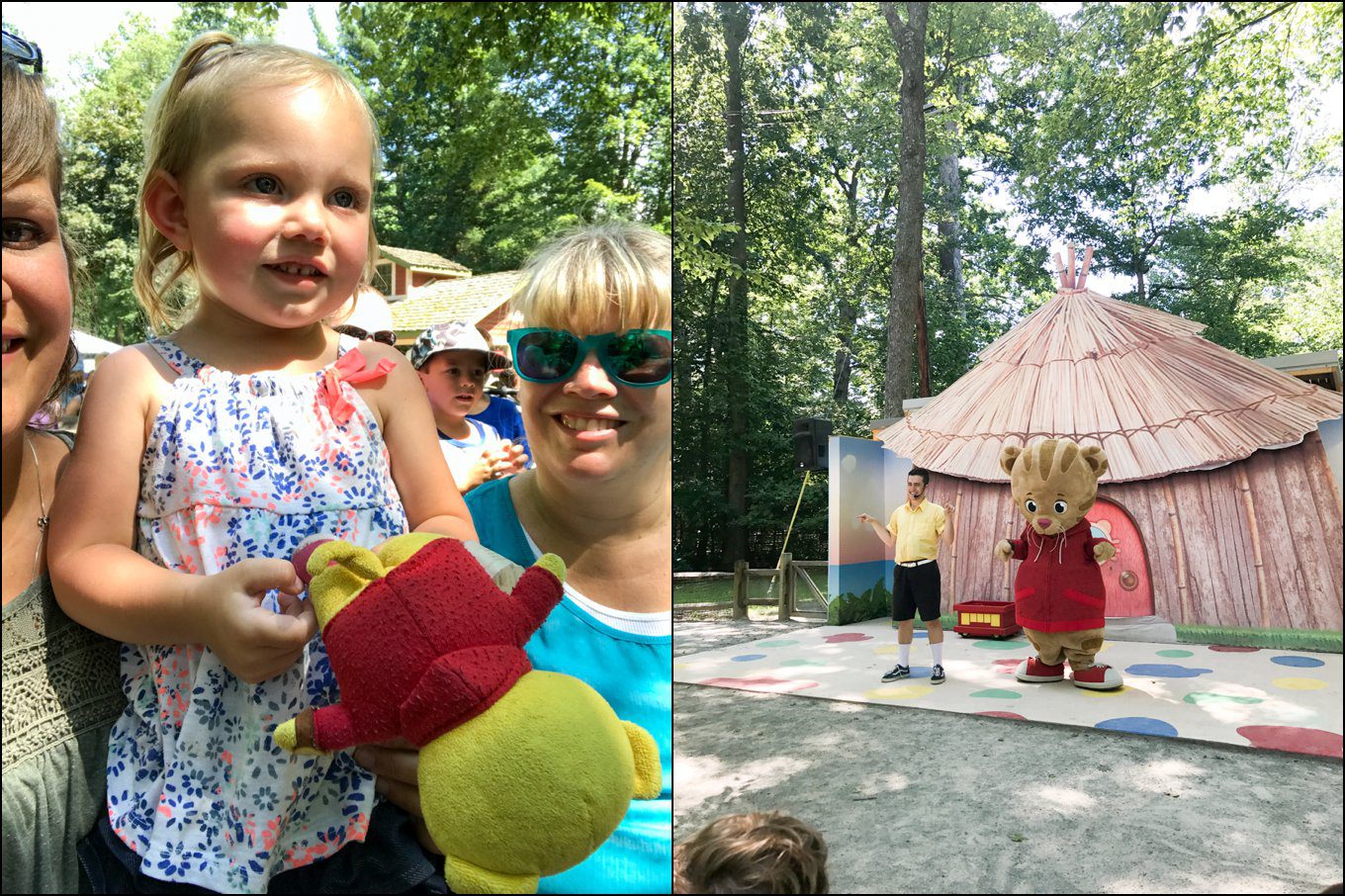 Daniel Tiger's Neighborhood Show at Idlewild Park in Ligonier, PA
