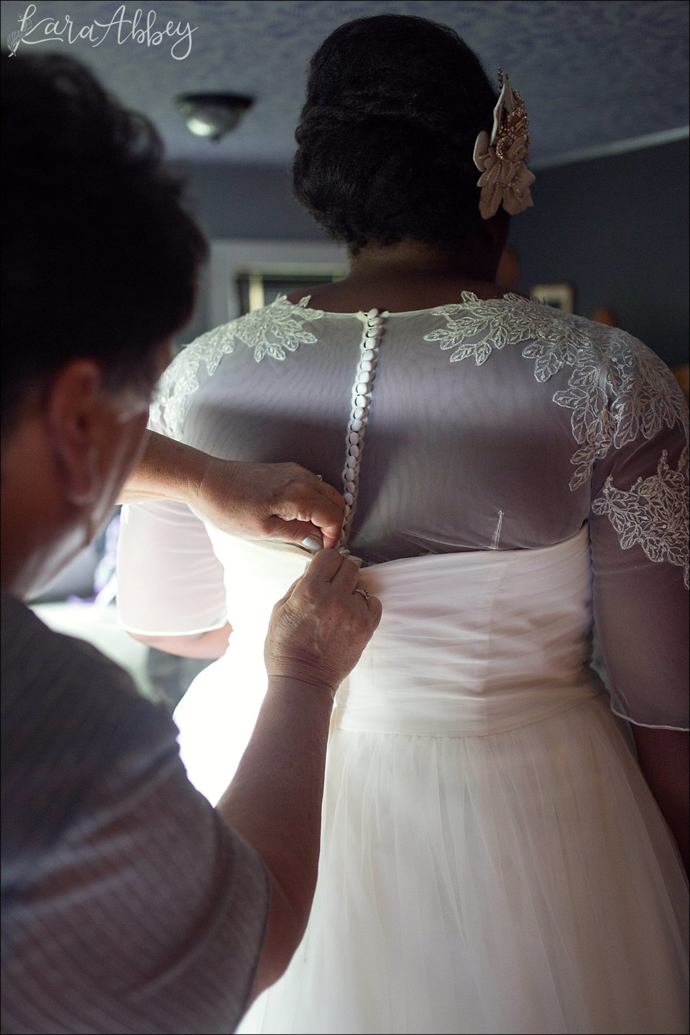 Summer Backyard Navy Wedding