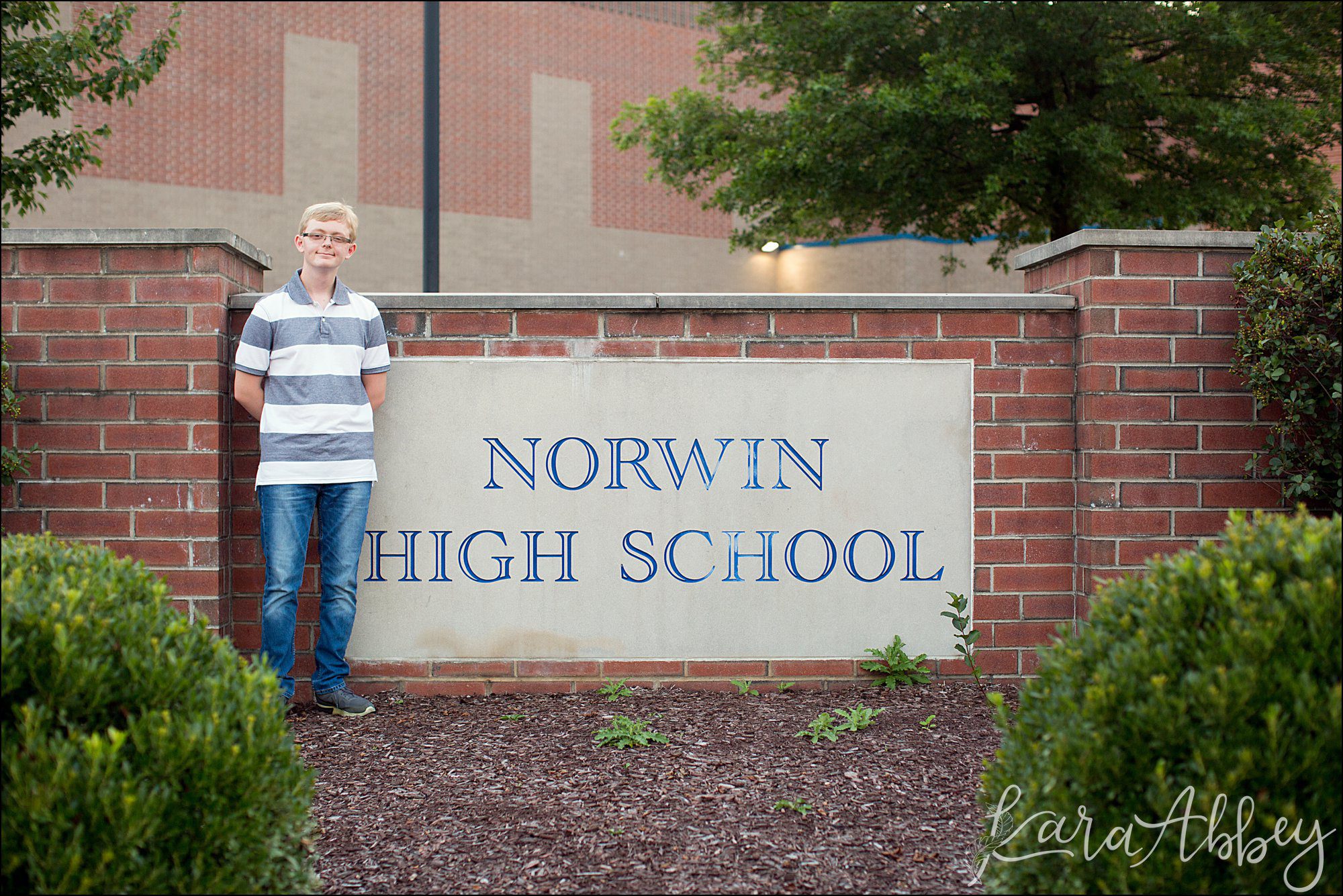 Norwin High School Senior Portraits in Irwin, PA