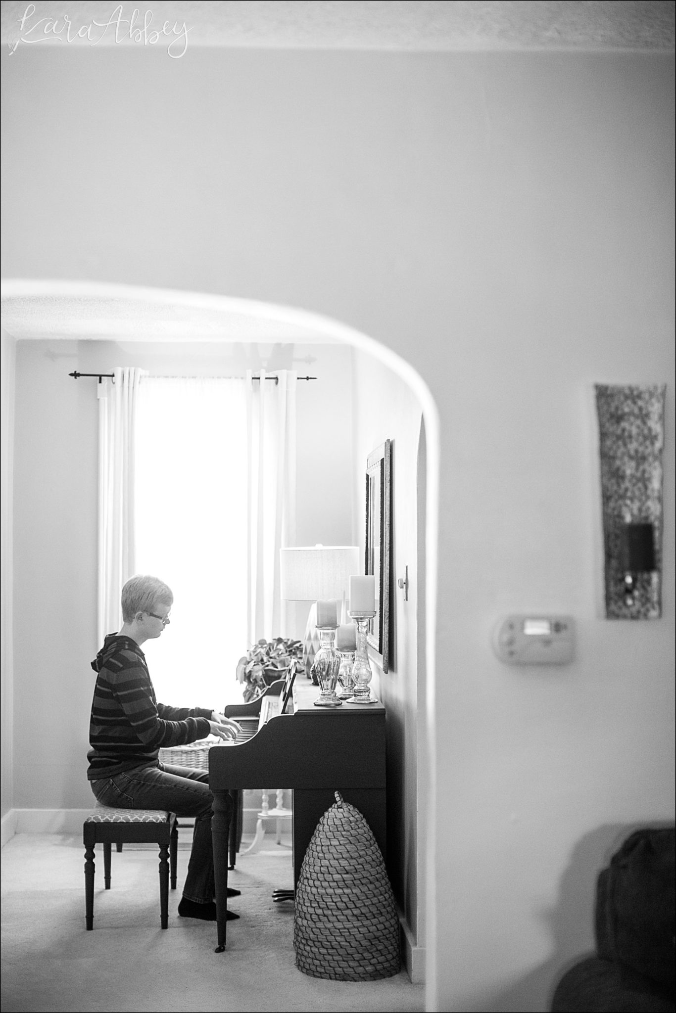 Norwin High School Senior Portraits in Irwin, PA - Piano Inspired