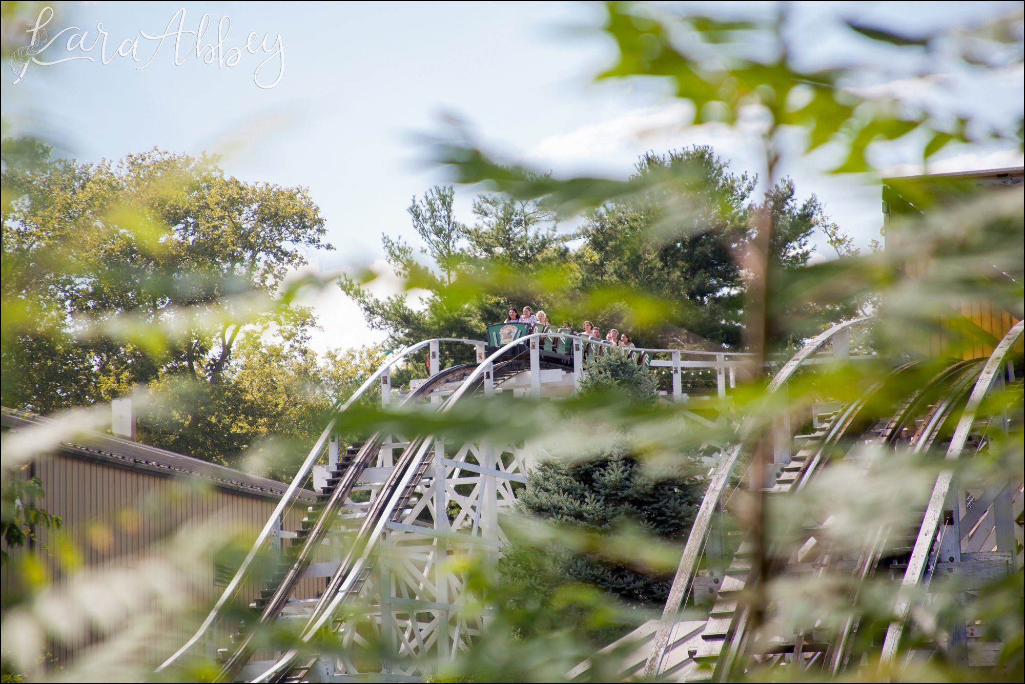 Kennywood Park in Pittsburgh, PA - Roller Coaster Photography - The Jack Rabbit