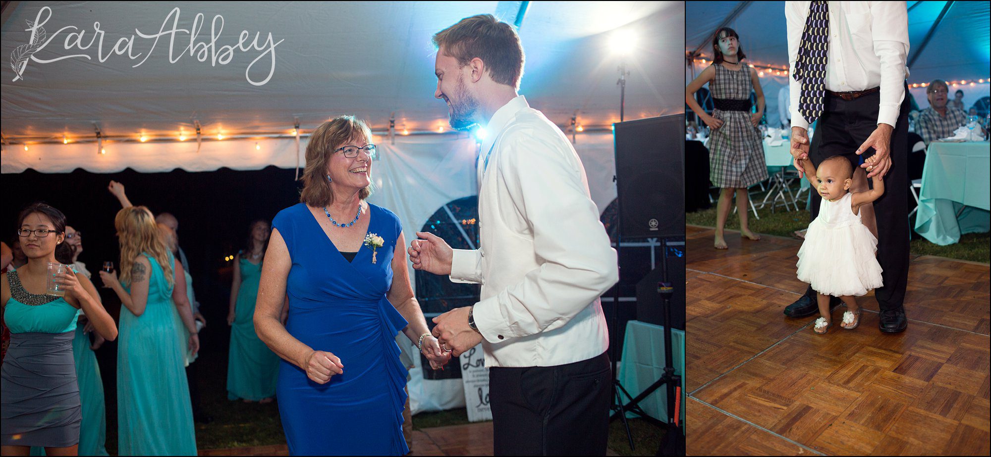 Teal Fall Backyard DIY Wedding Reception by Photographer in Irwin, PA