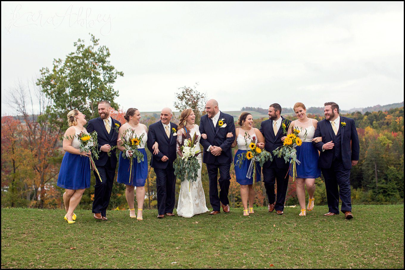 Featured Rustic Fall Wedding by Photographer in Irwin, PA