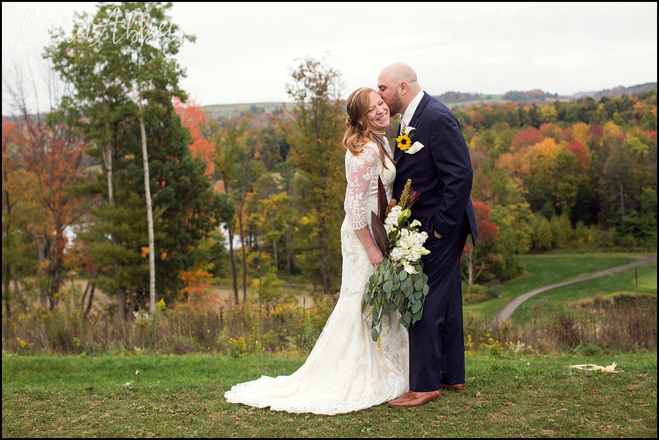 Featured Rustic Fall Wedding by Photographer in Irwin, PA
