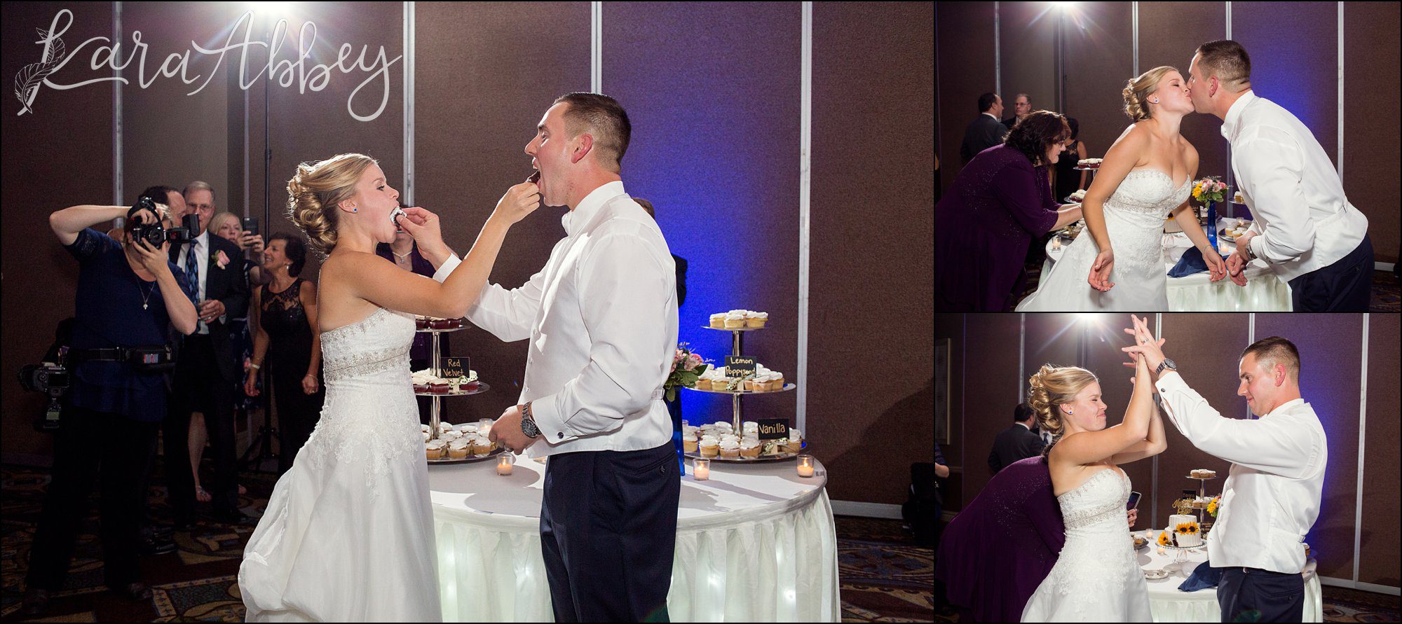 Navy Fall Reception at Holiday Inn in Binghamton, NY - Cake Cutting