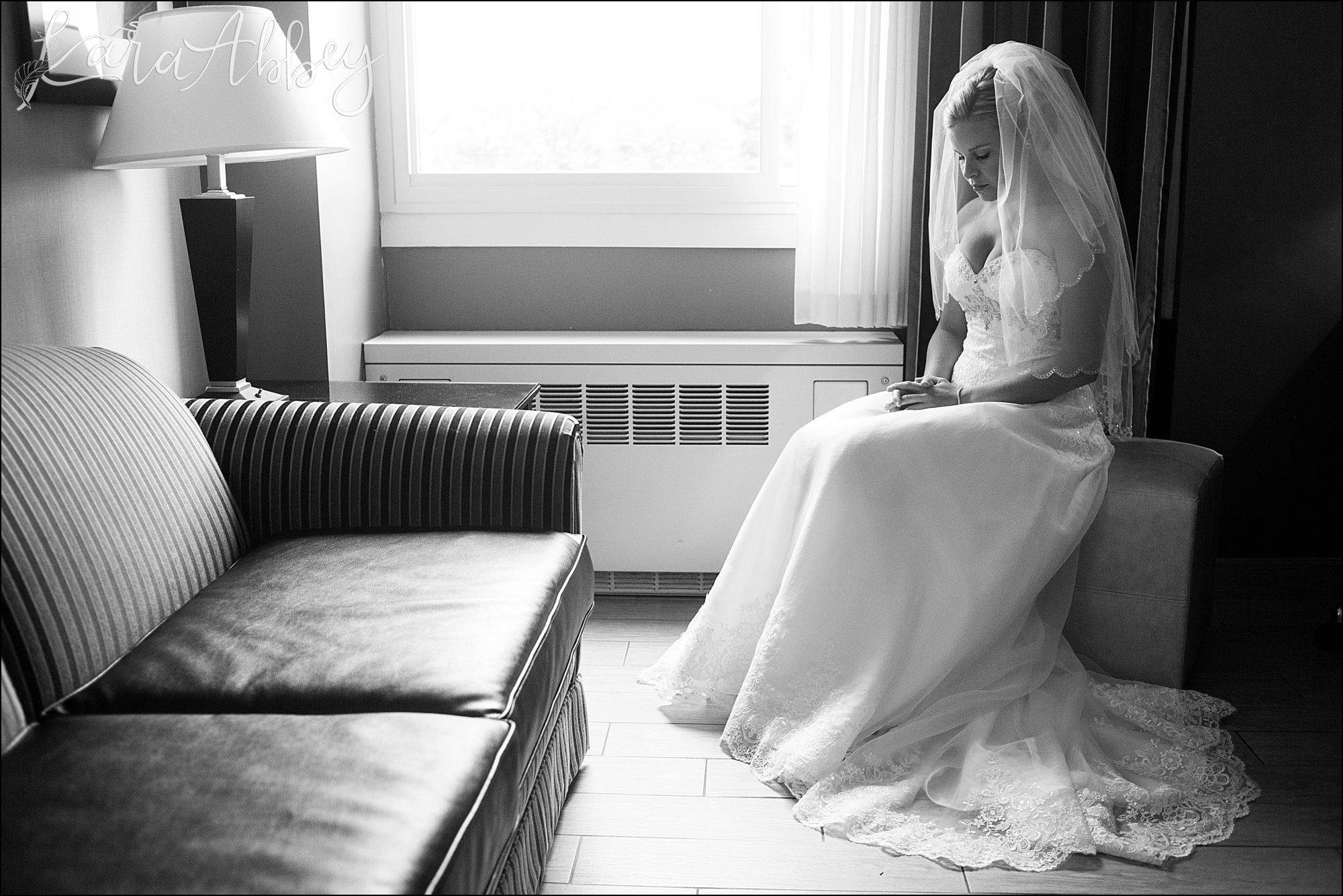 Quiet Bridal Portrait Pre-Wedding-Ceremony