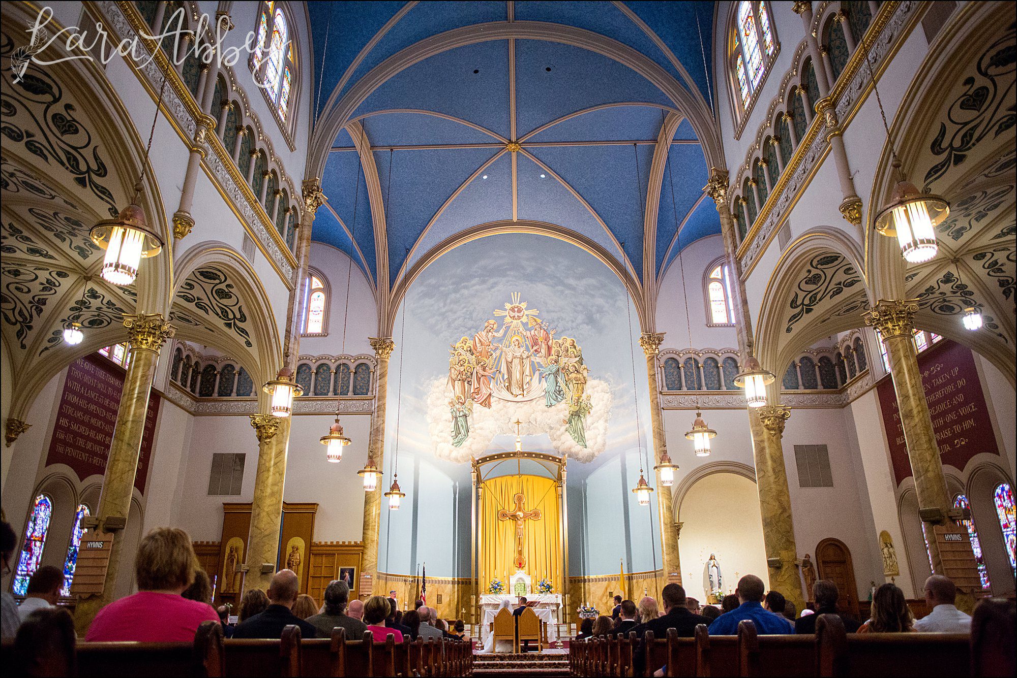 St. Mary's Church, Binghamton, NY Wedding Ceremony