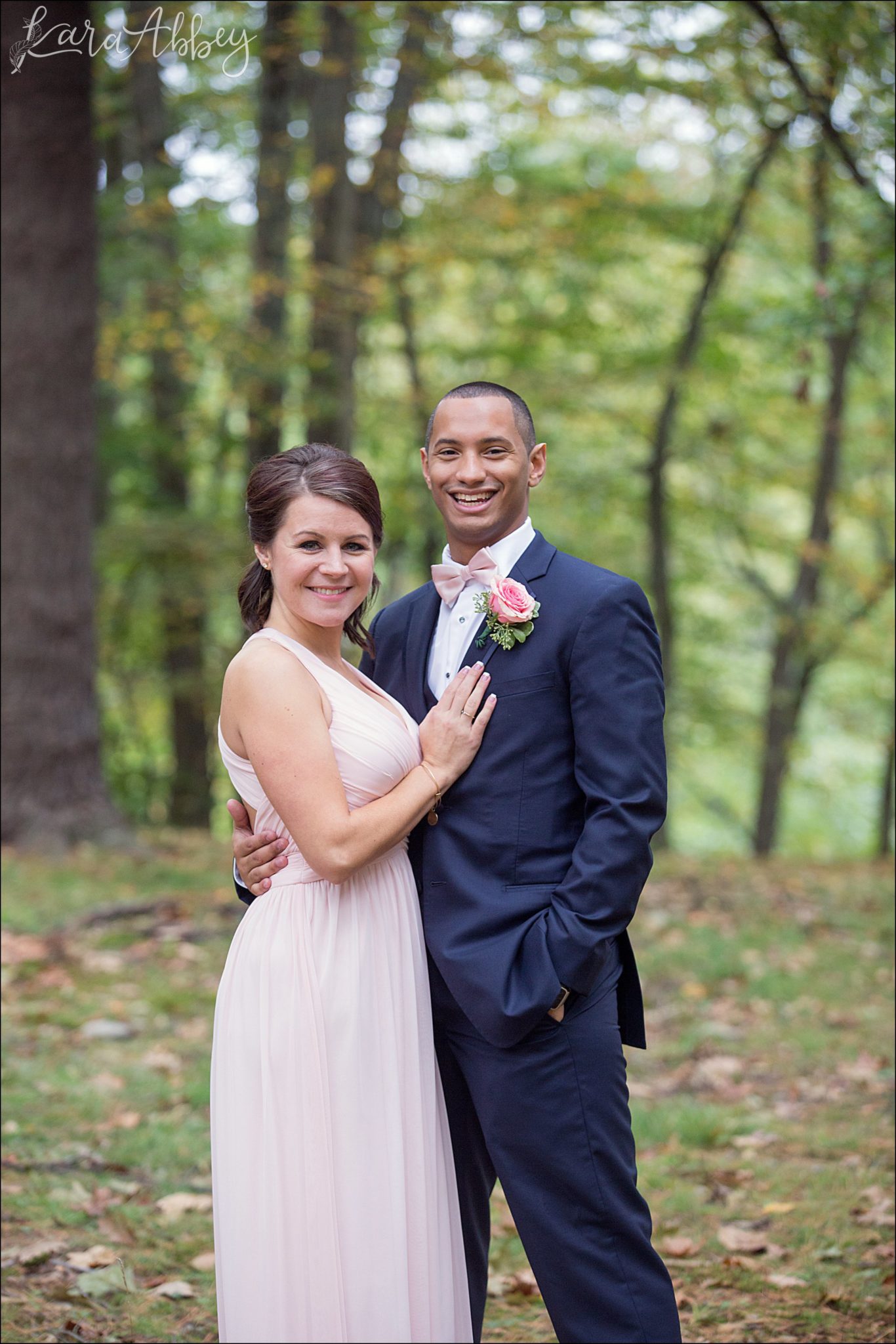Fall Wedding Couple Portrait