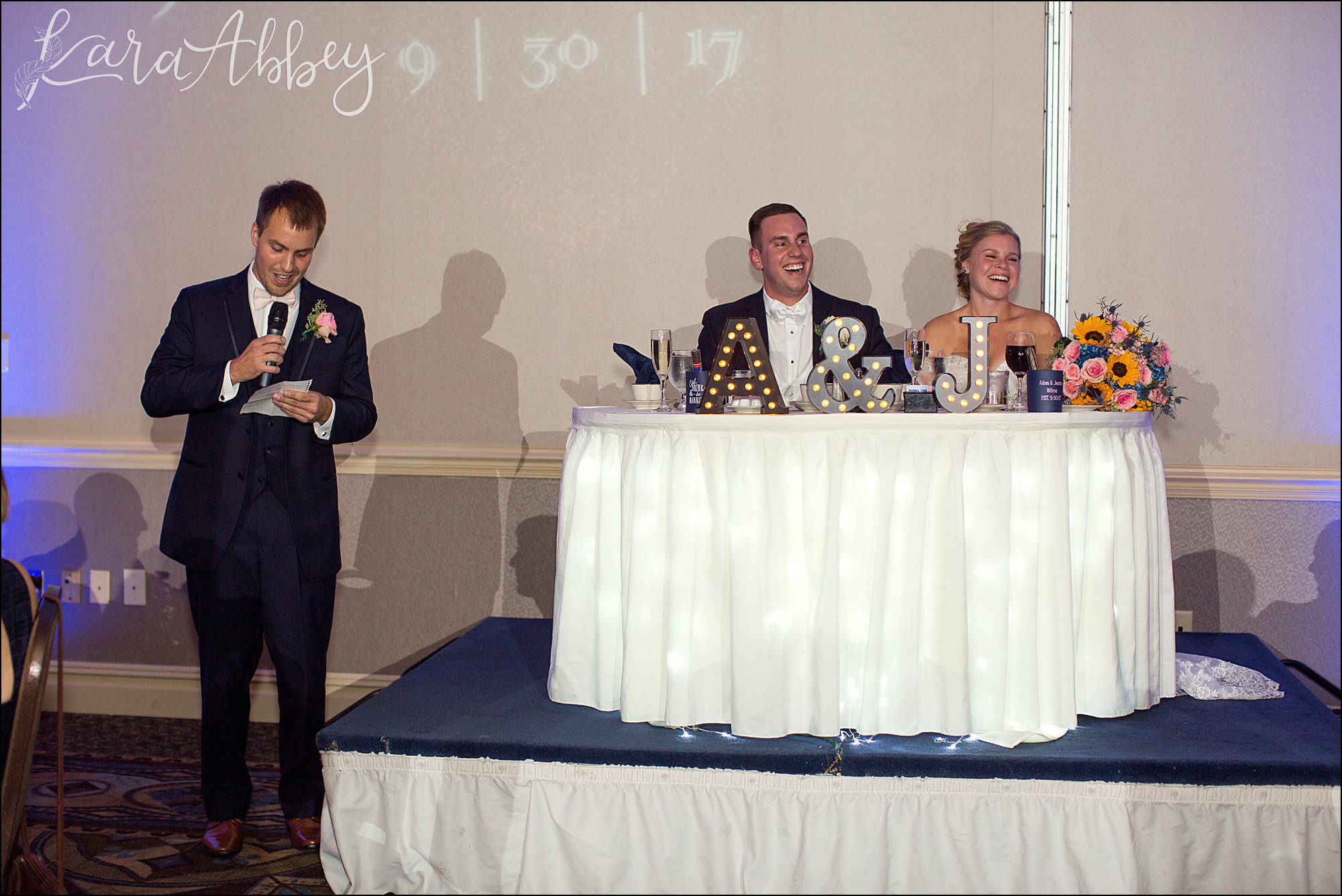 Navy Fall Reception at Holiday Inn in Binghamton, NY - Toasts