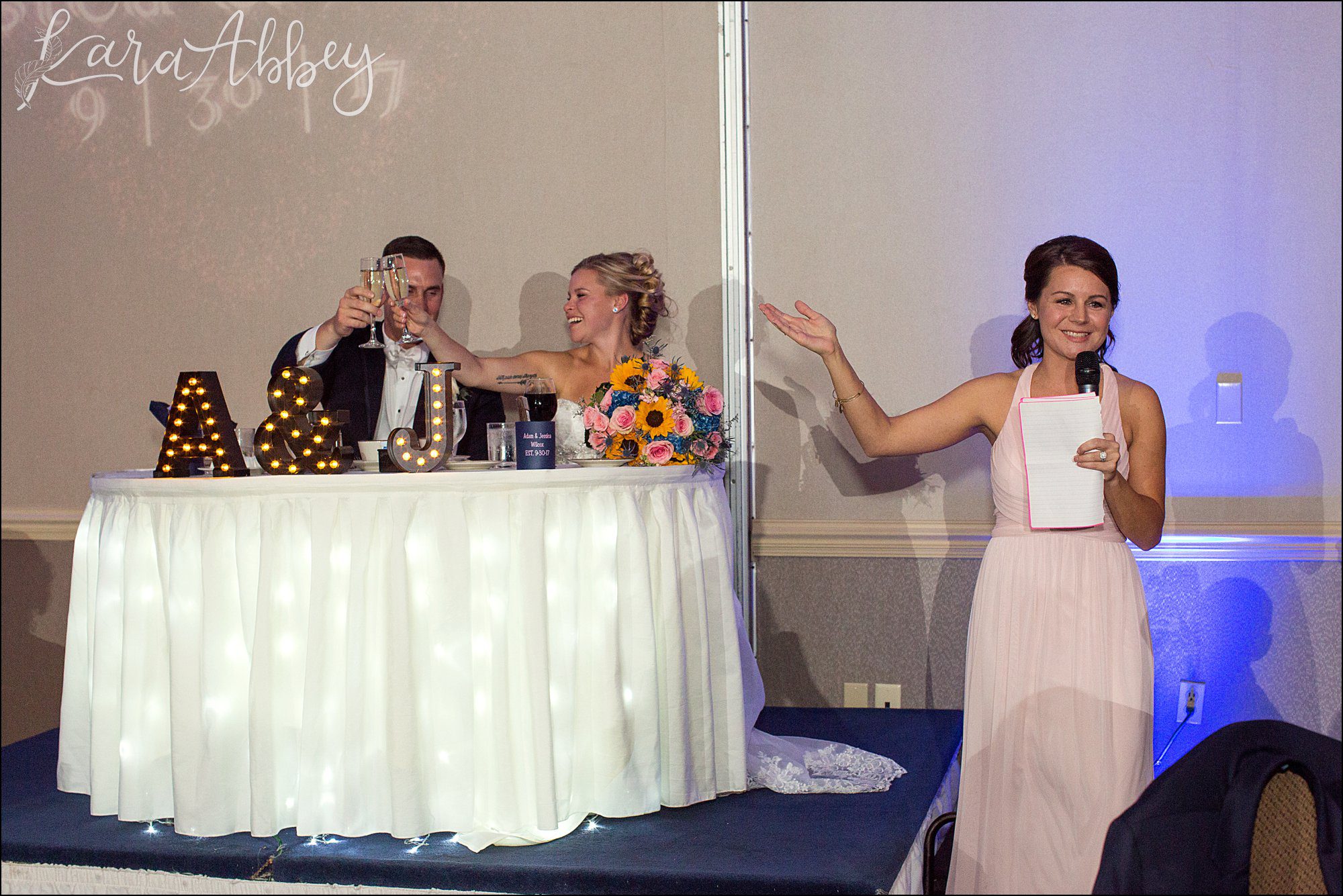 Navy Fall Reception at Holiday Inn in Binghamton, NY - Toasts