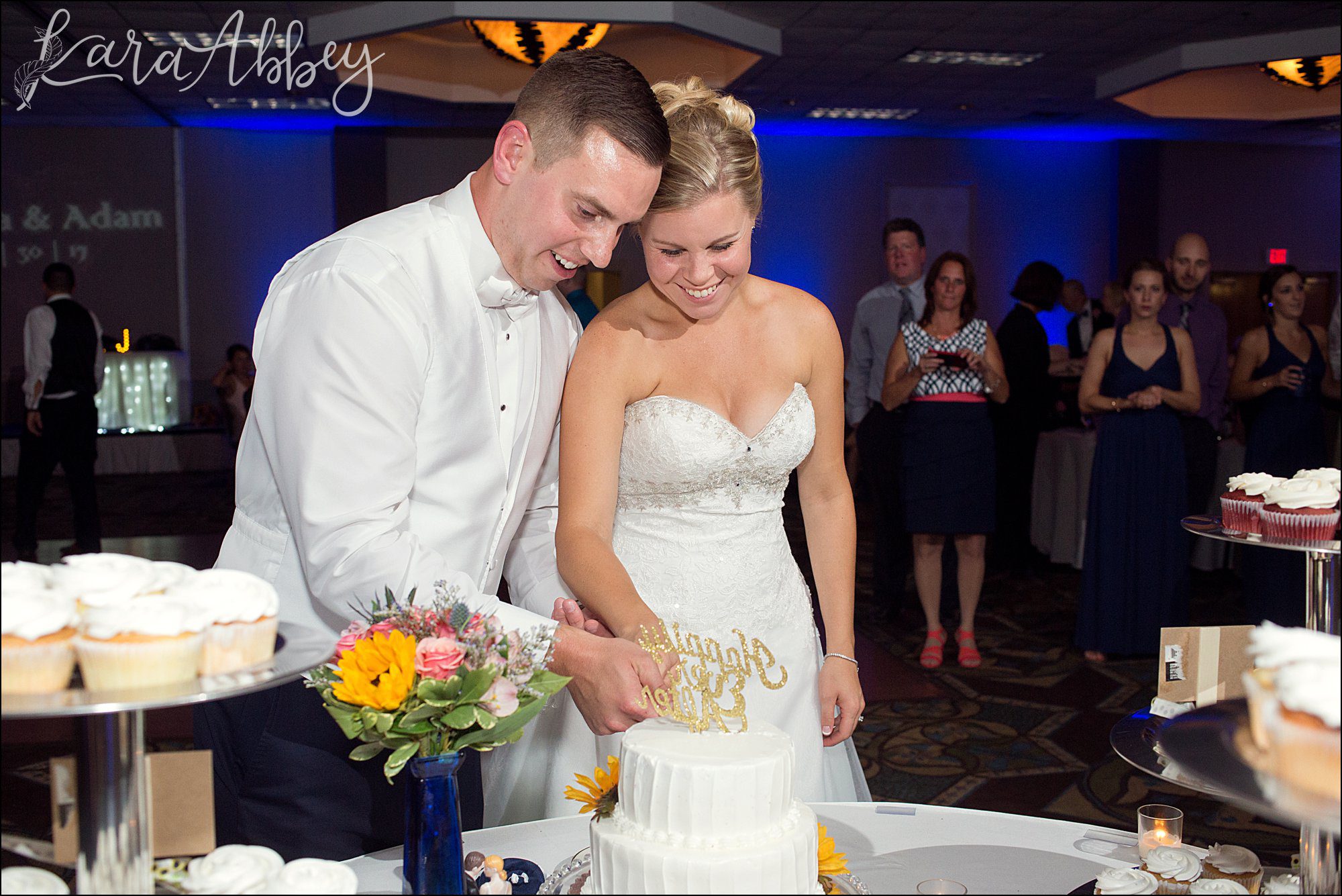 Navy Fall Reception at Holiday Inn in Binghamton, NY - Cake Cutting