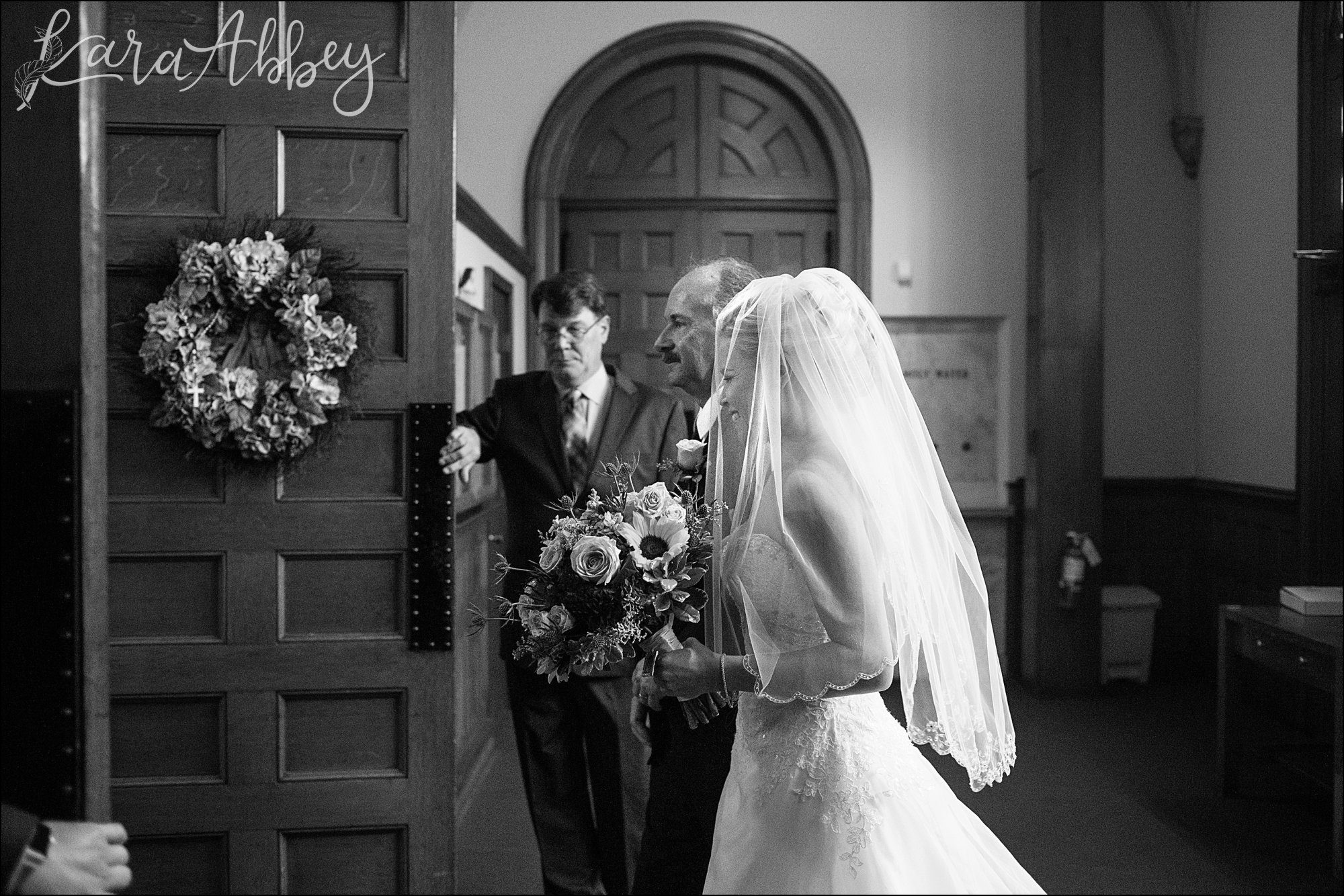 Bride & her Dad Walking down the aisle