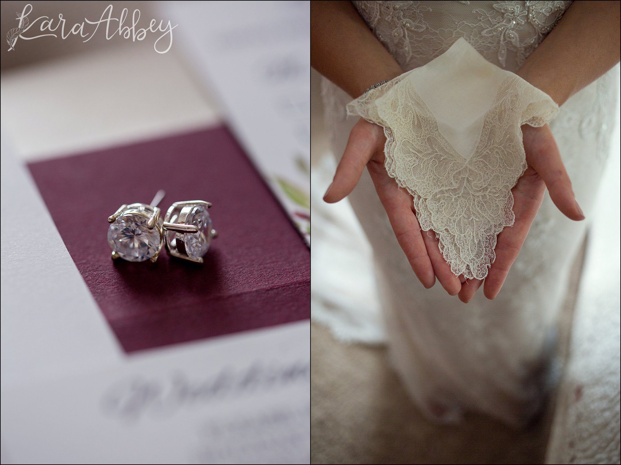Elegant Burgundy Fall Wedding Bridal Details