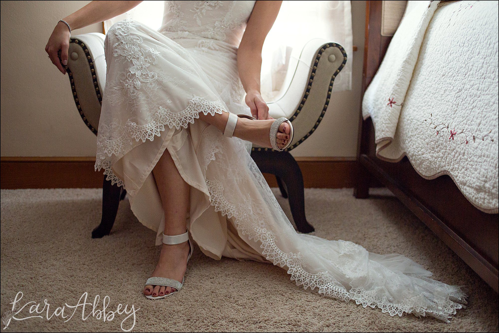 Elegant Burgundy Fall Wedding Bridal Details