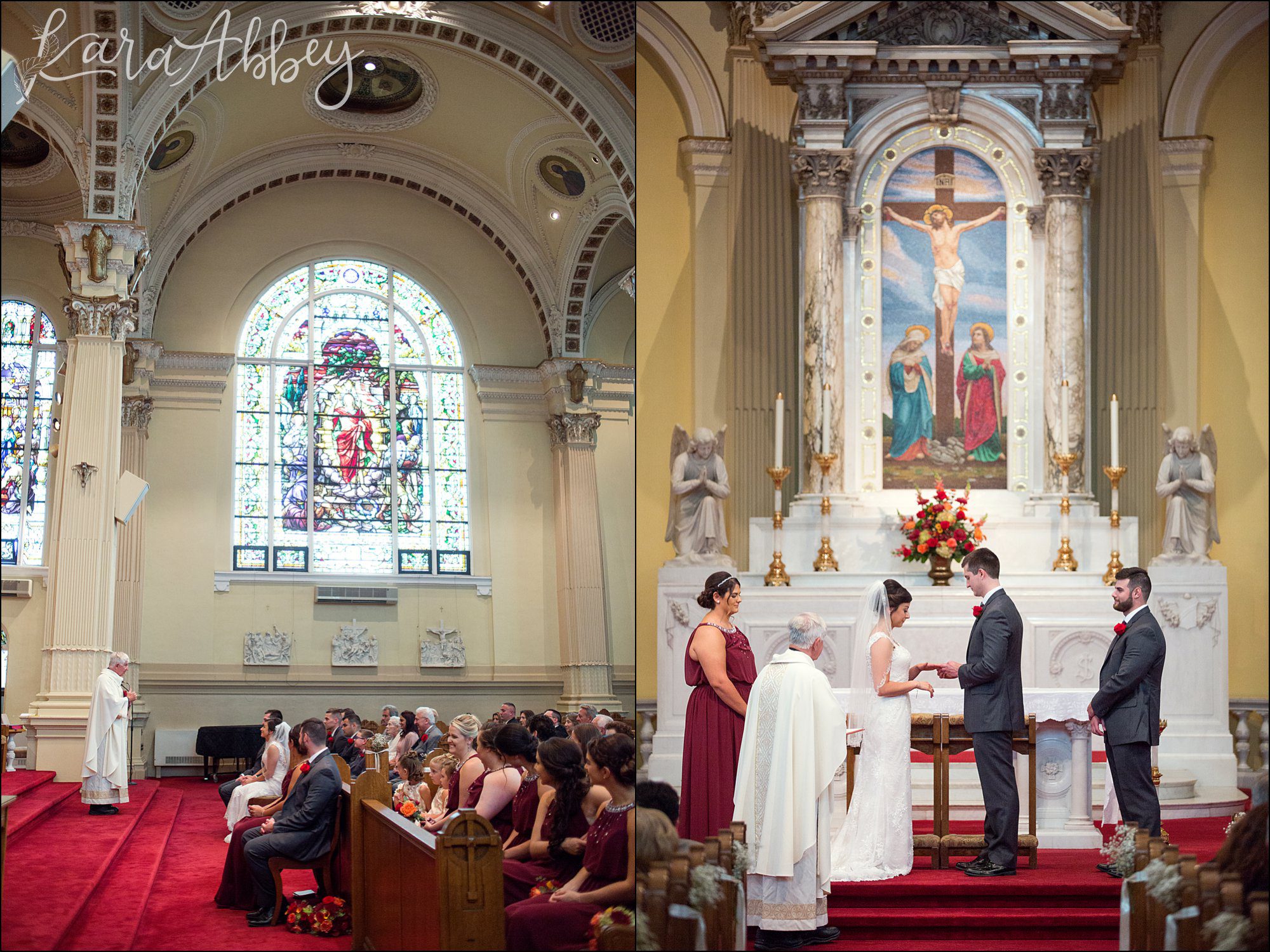 Catholic Wedding Ceremony at St. James in Binghamton, NY