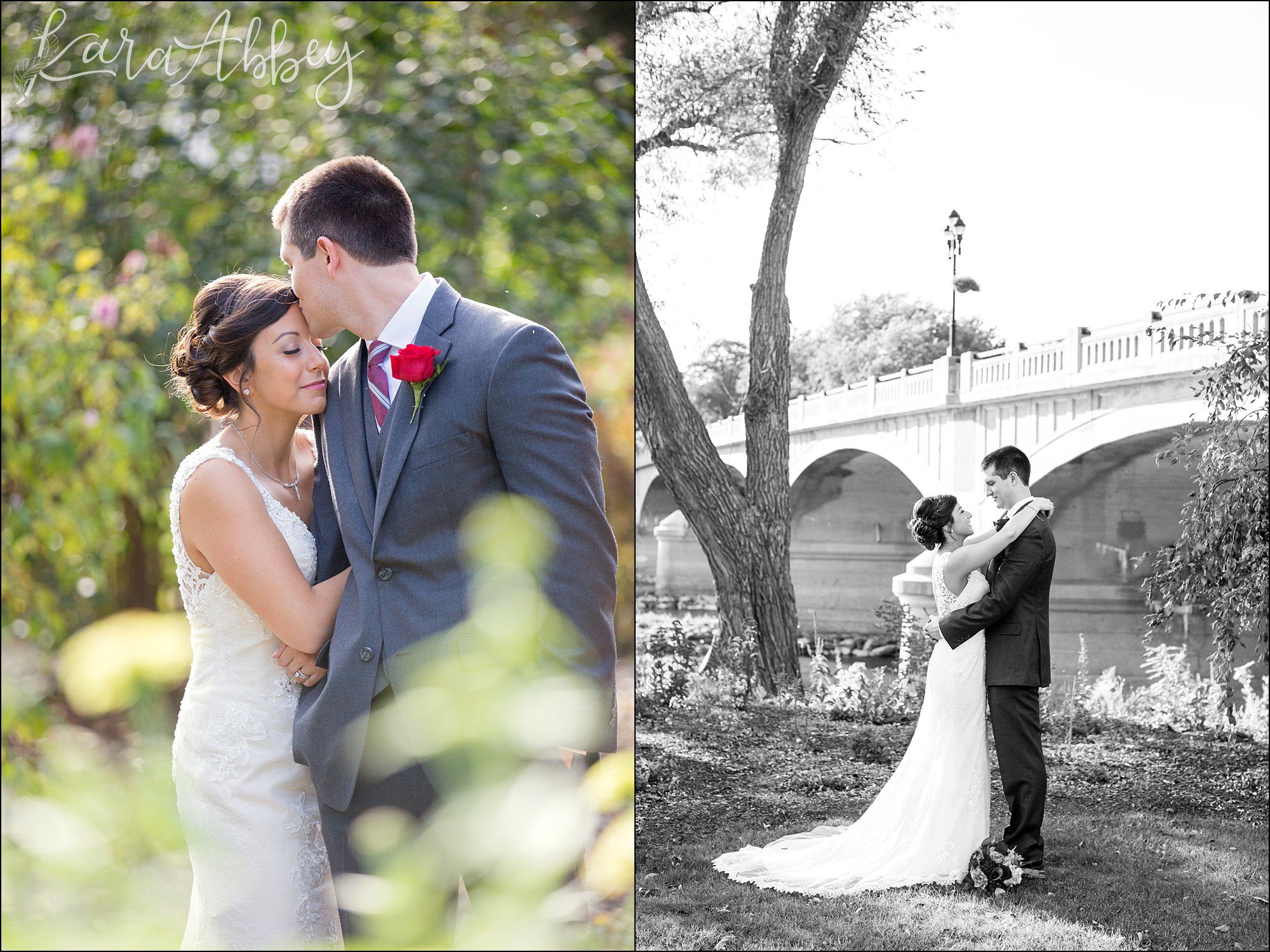 Golden Hour Fall Wedding Bride & Groom Portrait, Burgundy & Orange Bouquet