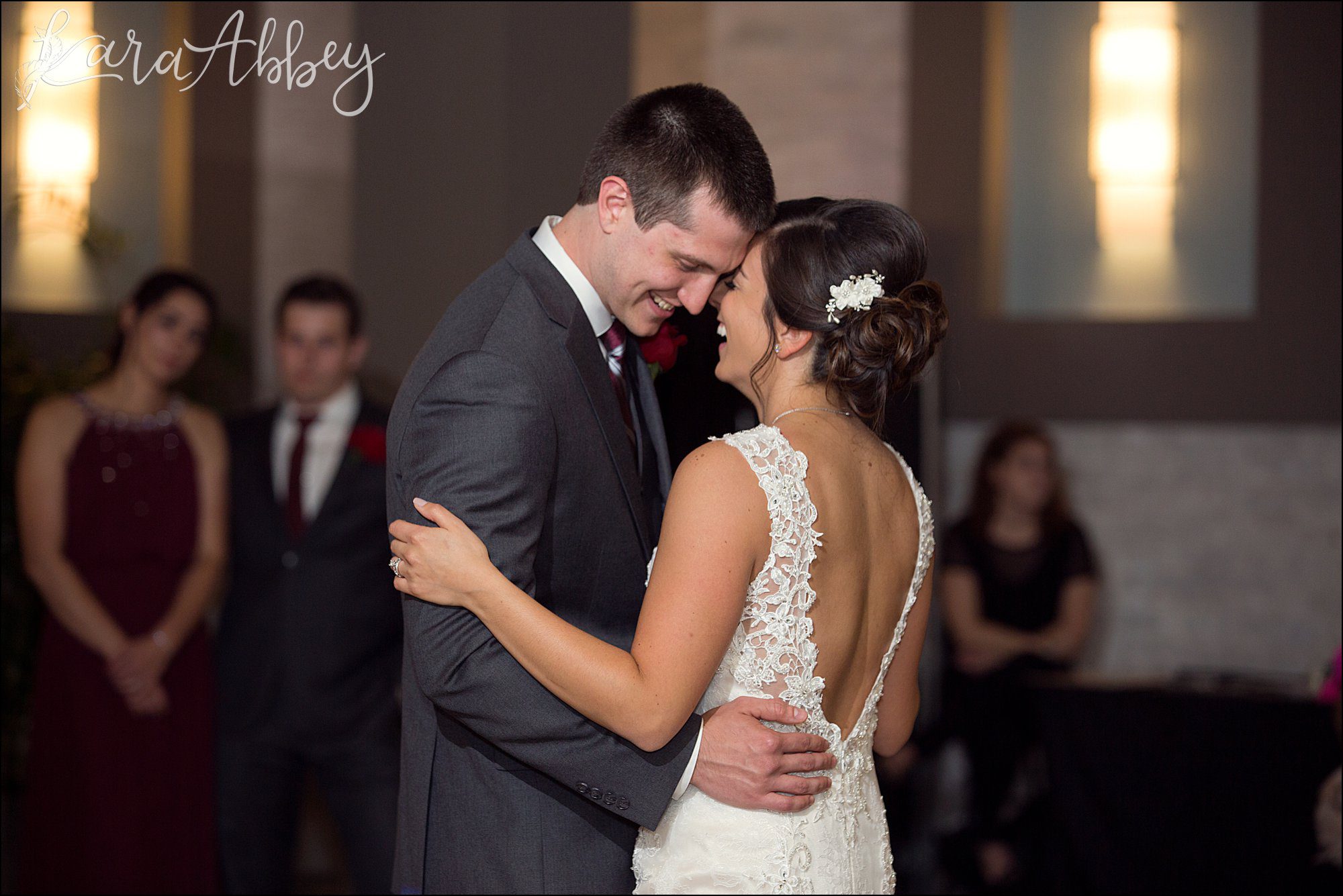 First Dance at Wedding Reception as Husband & Wife