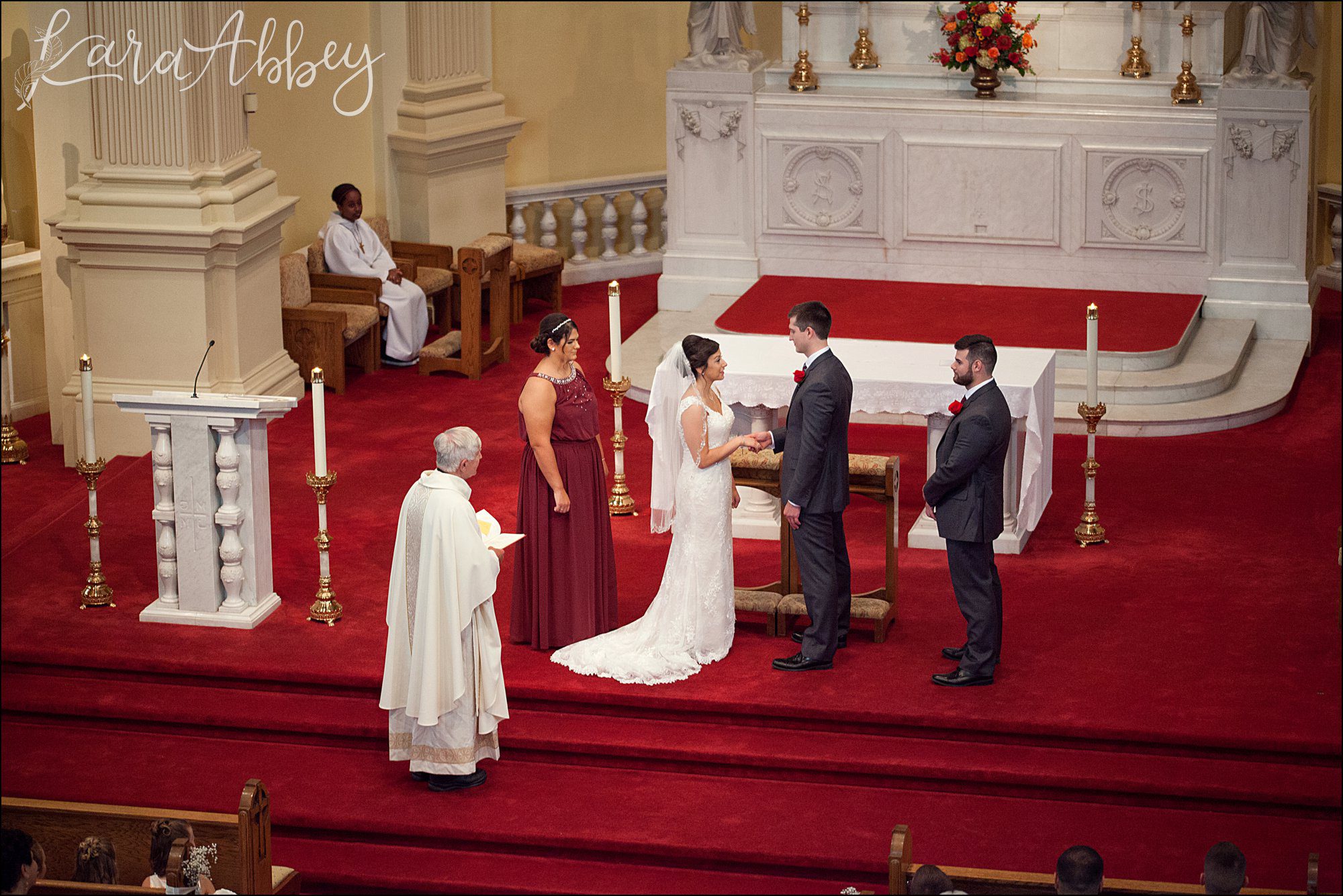 Catholic Wedding Ceremony at St. James in Binghamton, NY