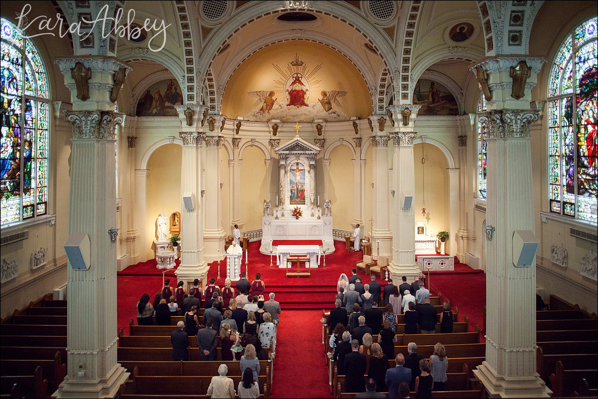 Catholic Wedding Ceremony at St. James in Binghamton, NY