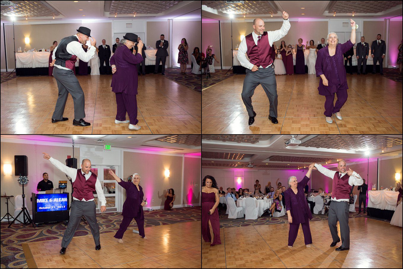 The Radisson in Corning, NY Wedding Reception - Choreographed Mother/Son Dance