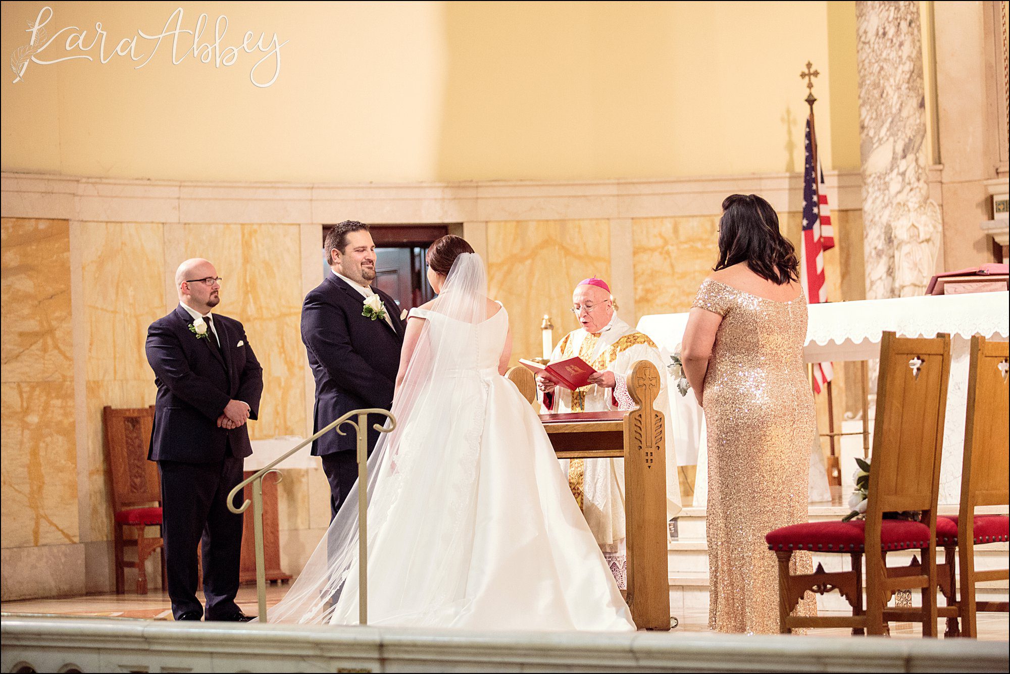 Church of the Epiphany in Downtown Pittsburgh, PA - Wedding Ceremony