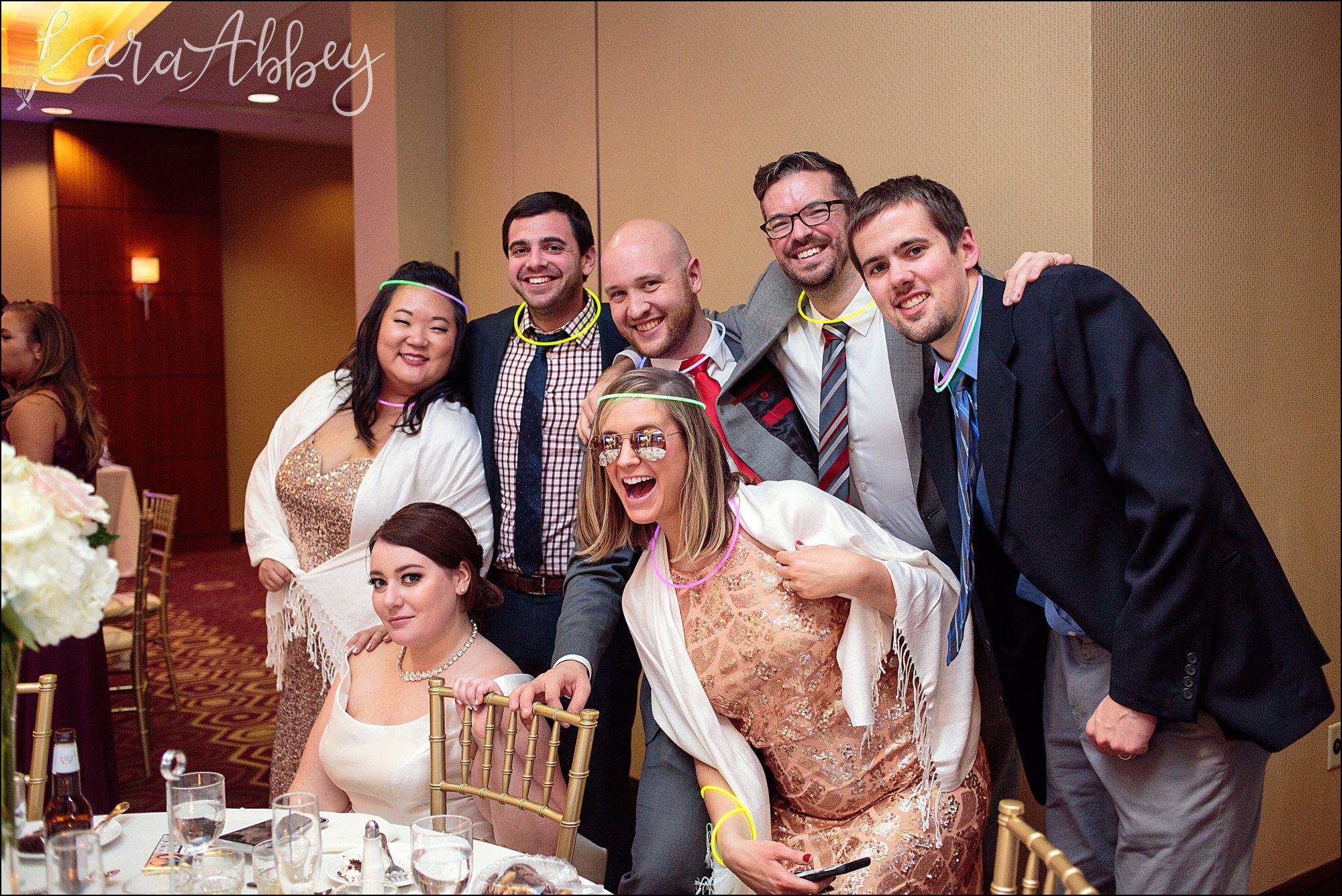 Rose Gold DoubleTree Hotel in Downtown Pittsburgh, PA Reception