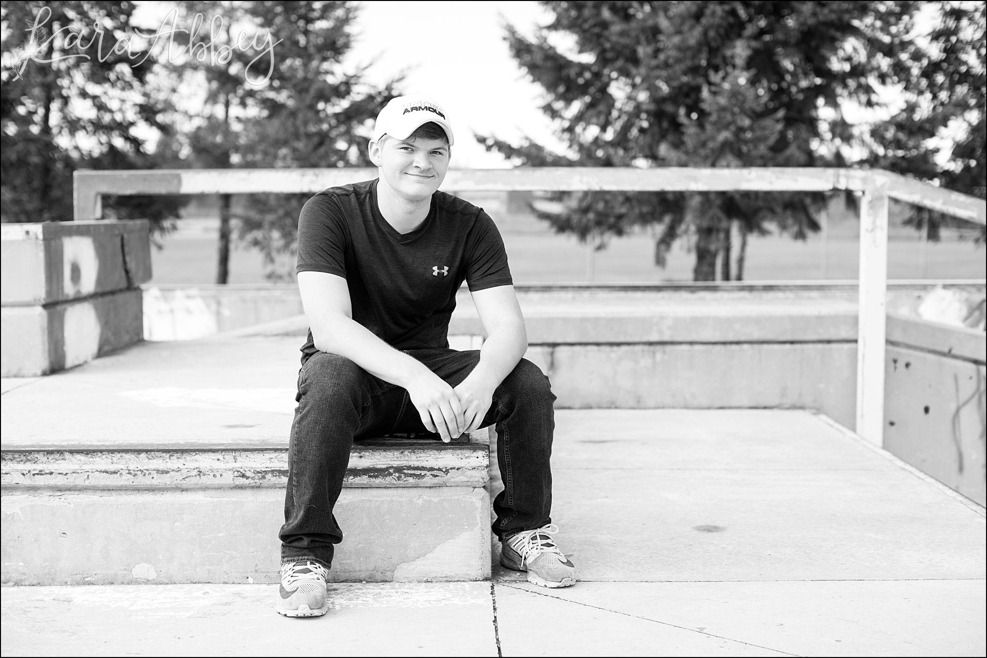 Outdoor Fall Senior Guy Photos by Irwin, PA Photographer