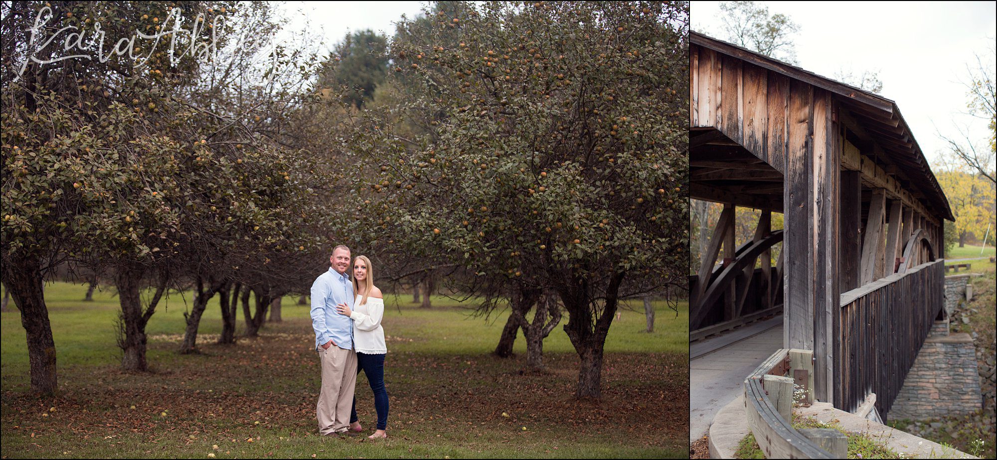 Covered Bridge Engagement Session by Irwin, PA Wedding Photographer