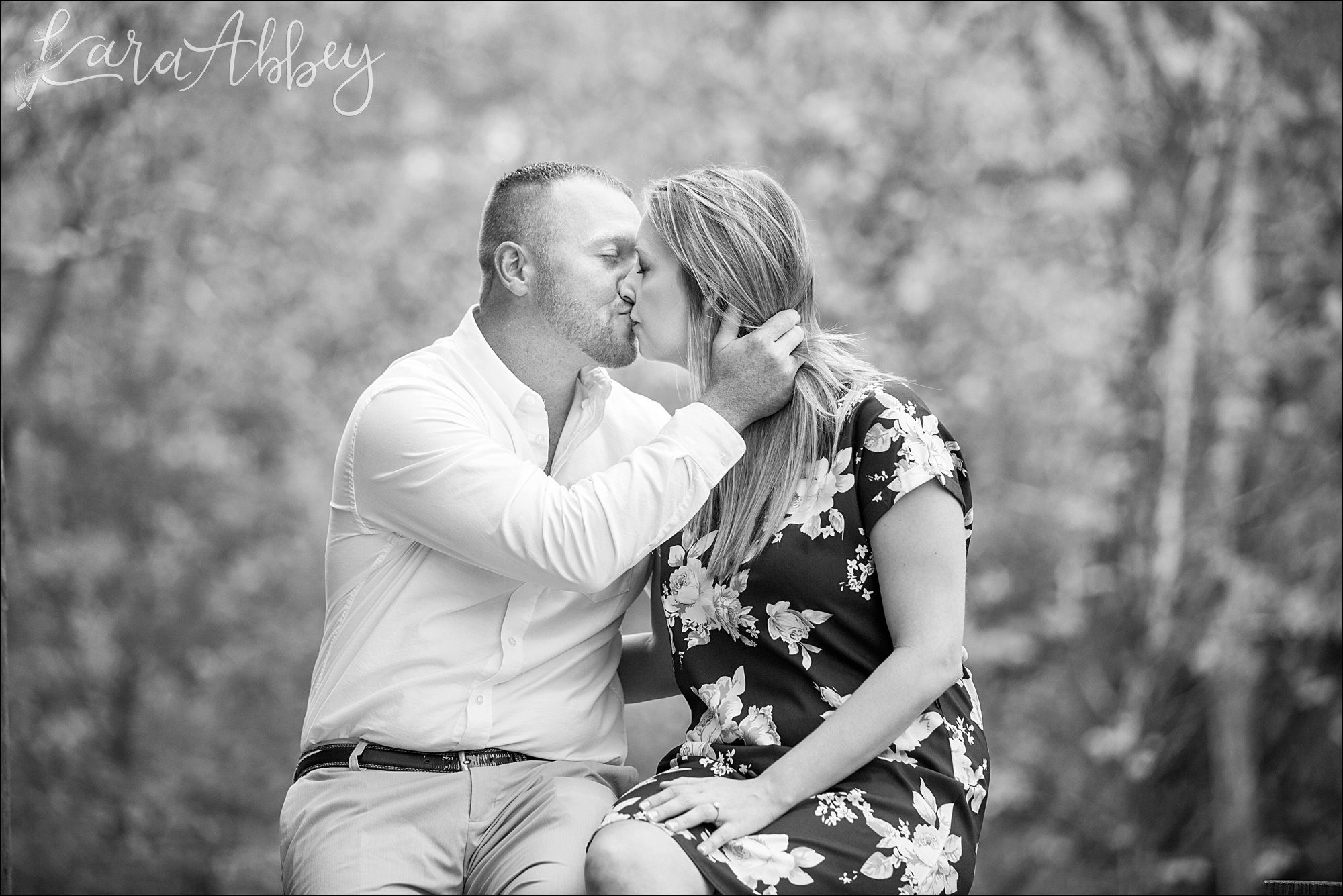 Covered Bridge Engagement Session by Irwin, PA Wedding Photographer