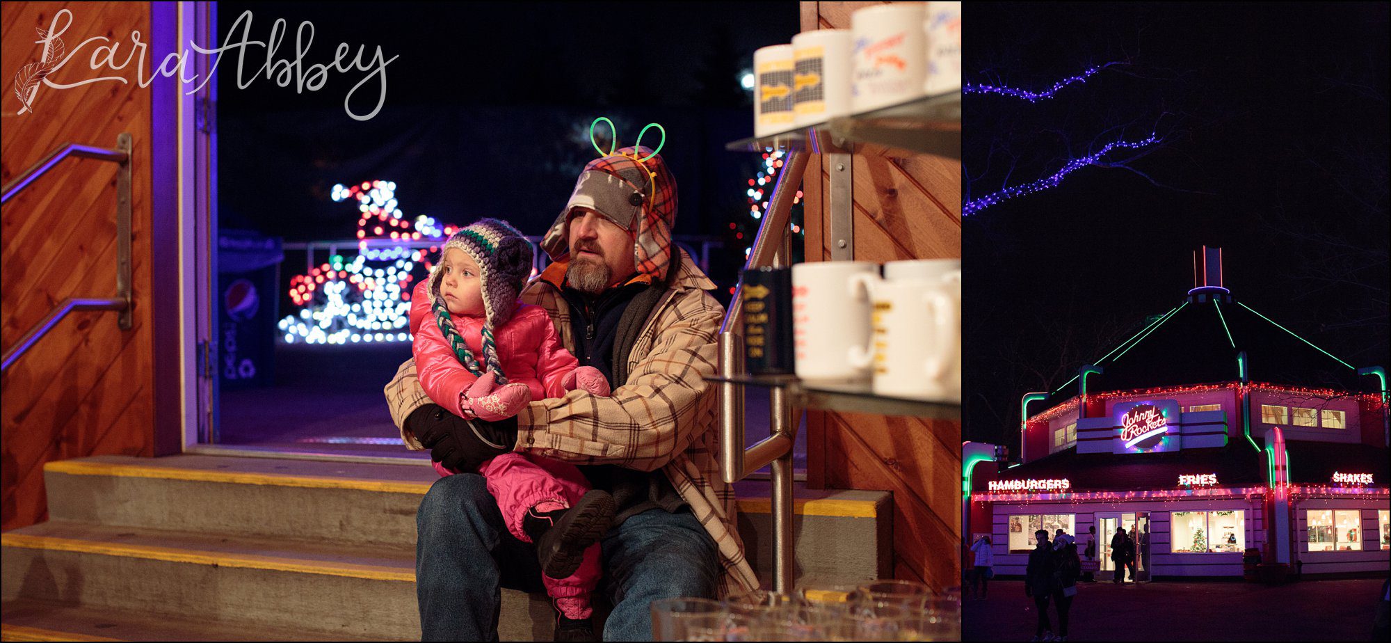 Kennywood Park Holiday Lights - West Mifflin, PA
