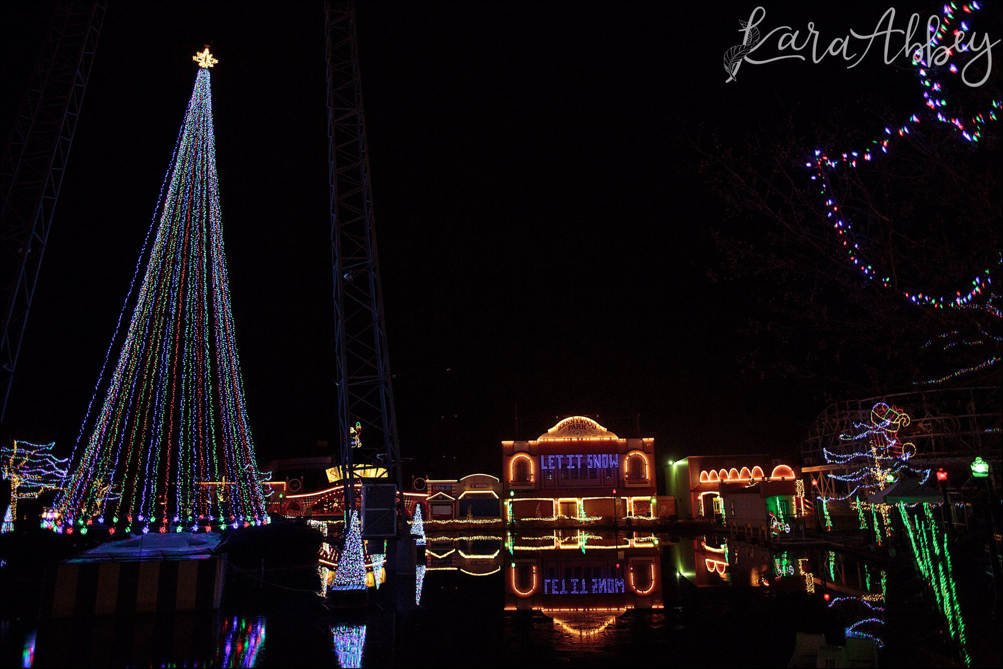 Kennywood Park Holiday Lights - West Mifflin, PA