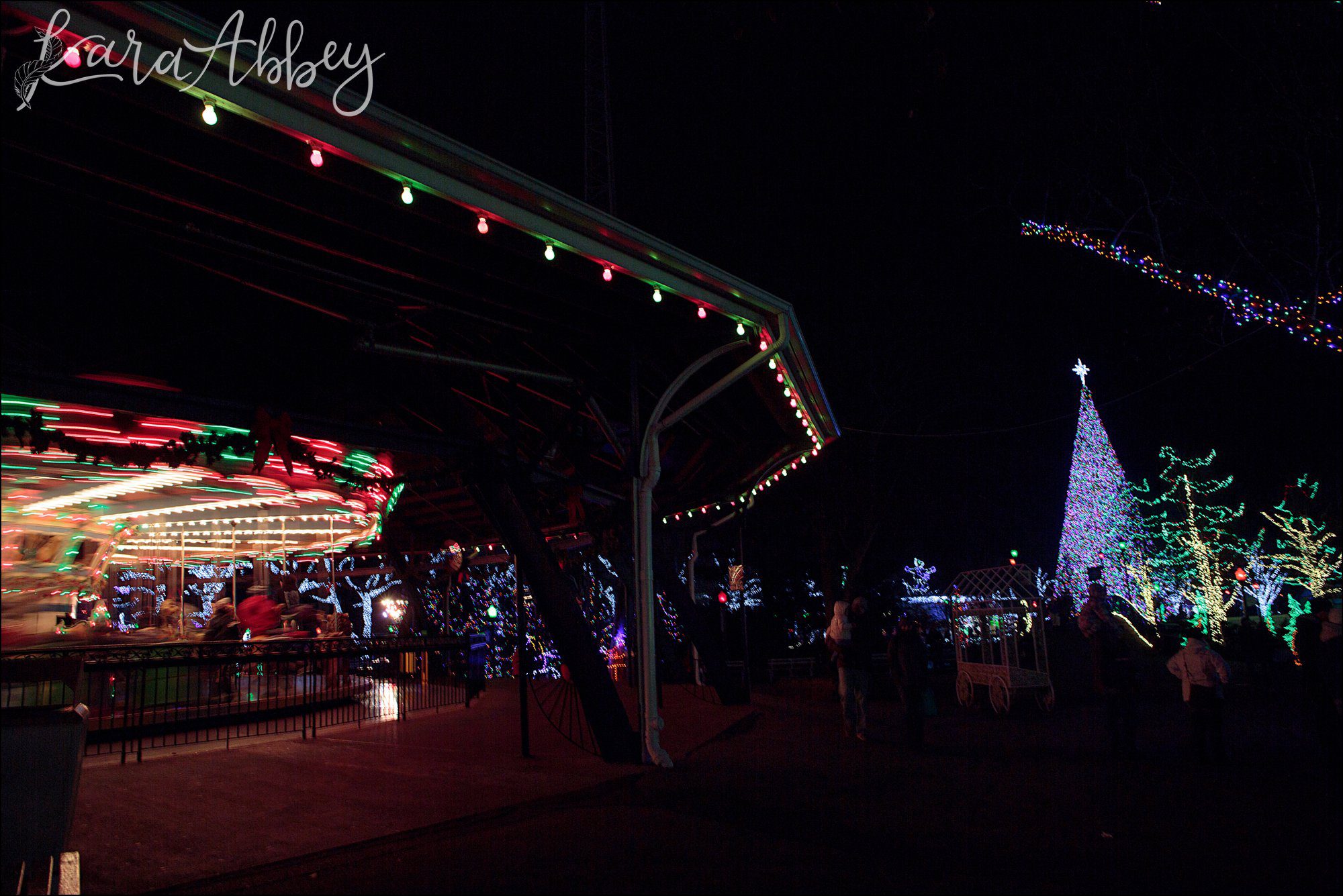 Kennywood Park Holiday Lights - West Mifflin, PA