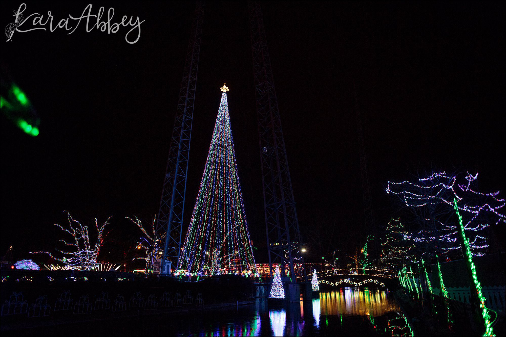 Kennywood Park Holiday Lights - West Mifflin, PA