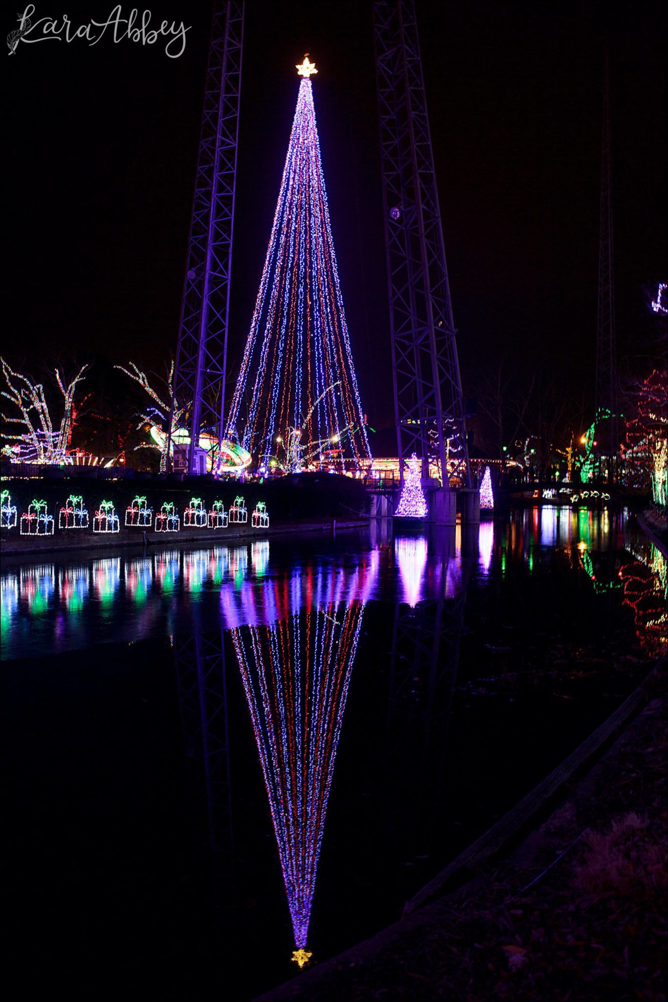 Kennywood Park Holiday Lights - West Mifflin, PA