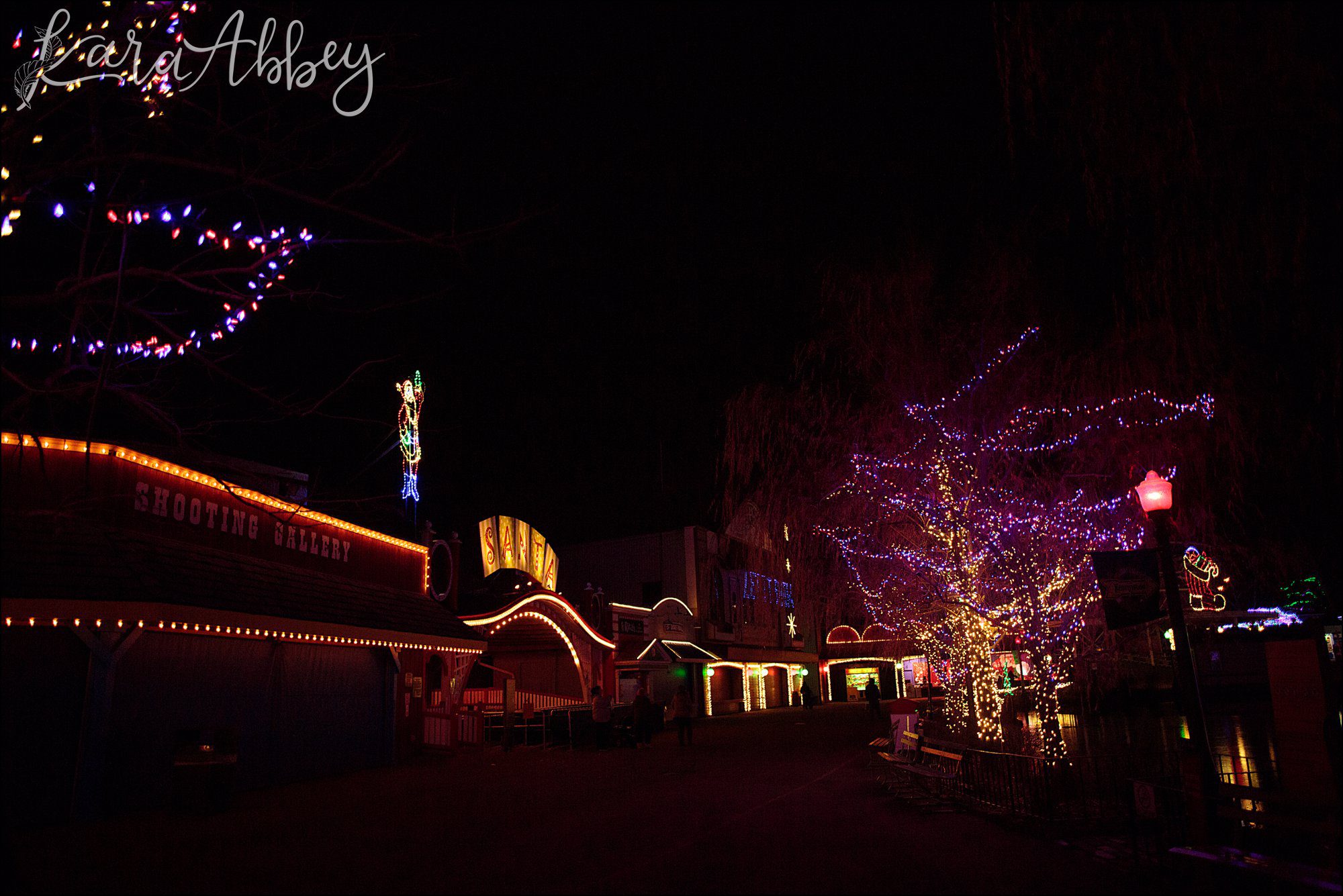 Kennywood Park Holiday Lights - West Mifflin, PA