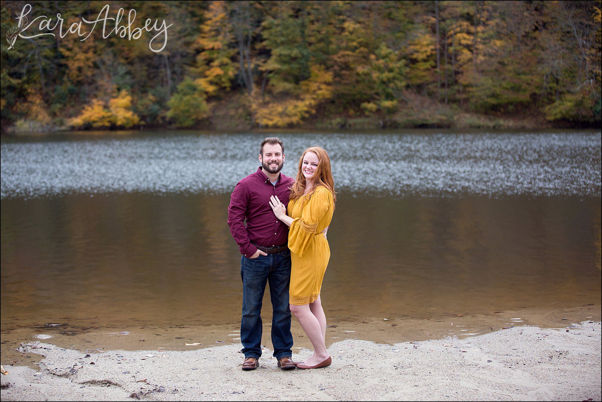 Laurel Hill State Park - Fall Engagement Session by Irwin, PA Photographer