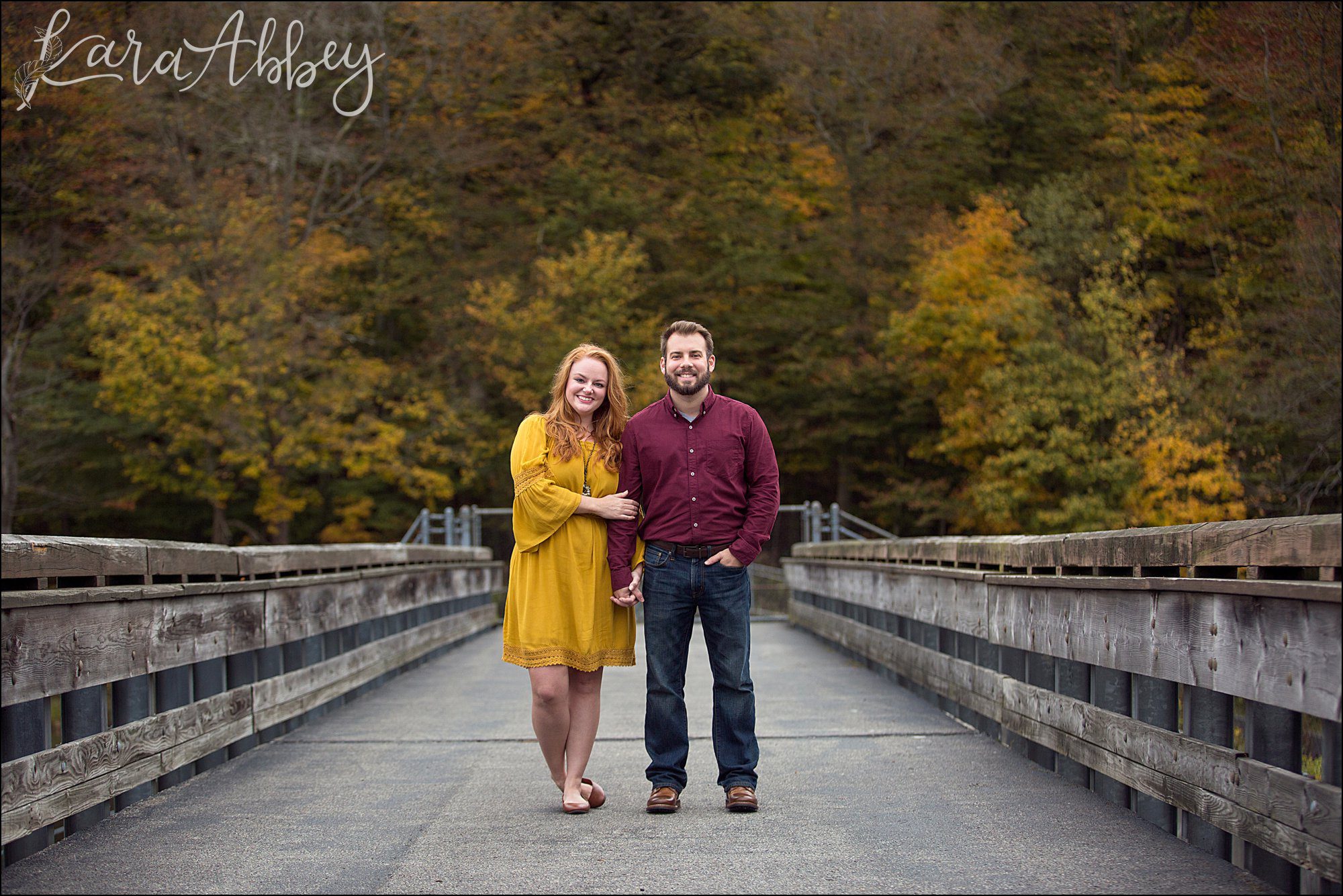 Laurel Hill State Park - Fall Engagement Session by Irwin, PA Photographer