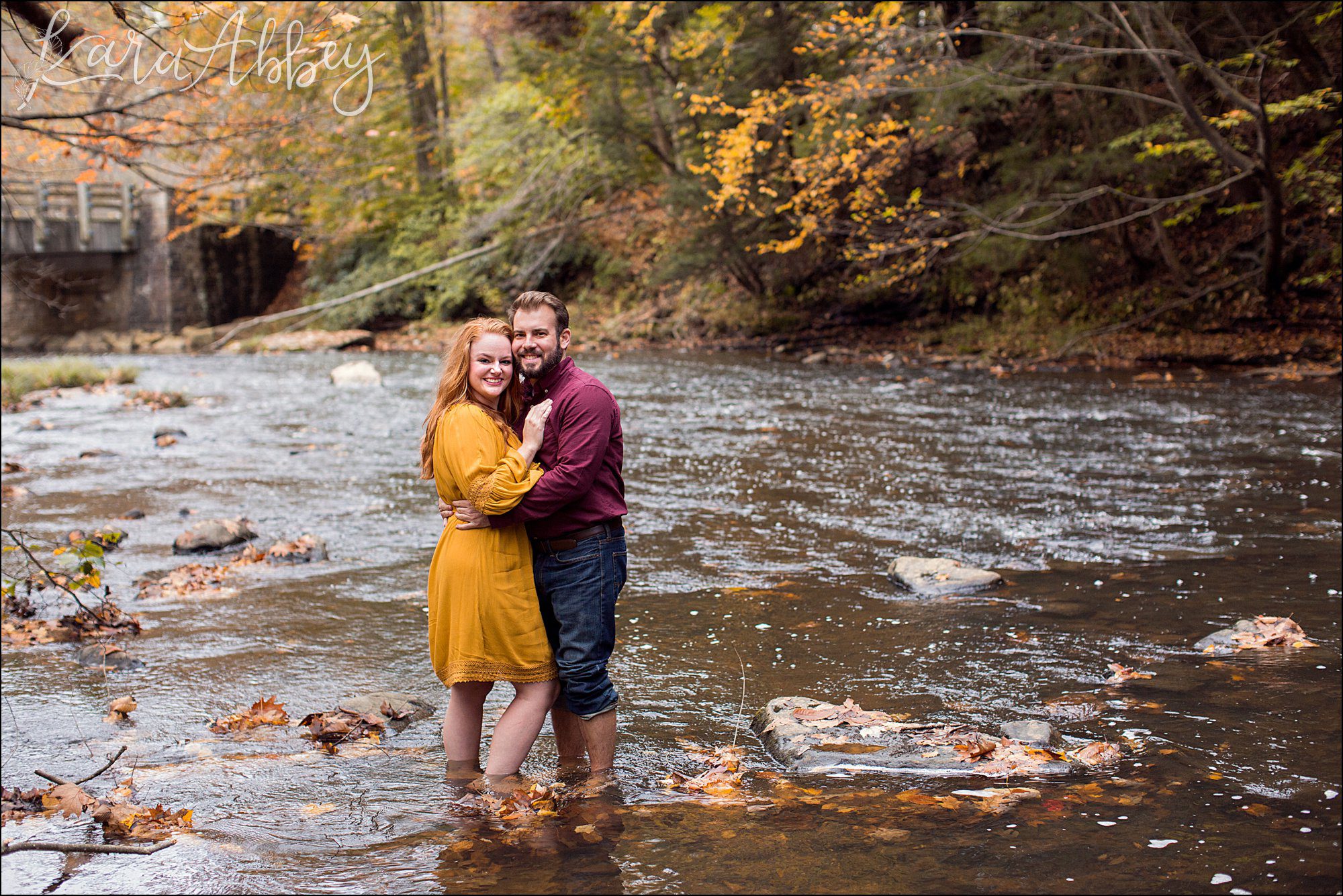 Laurel Hill State Park - Fall Engagement Session by Irwin, PA Photographer