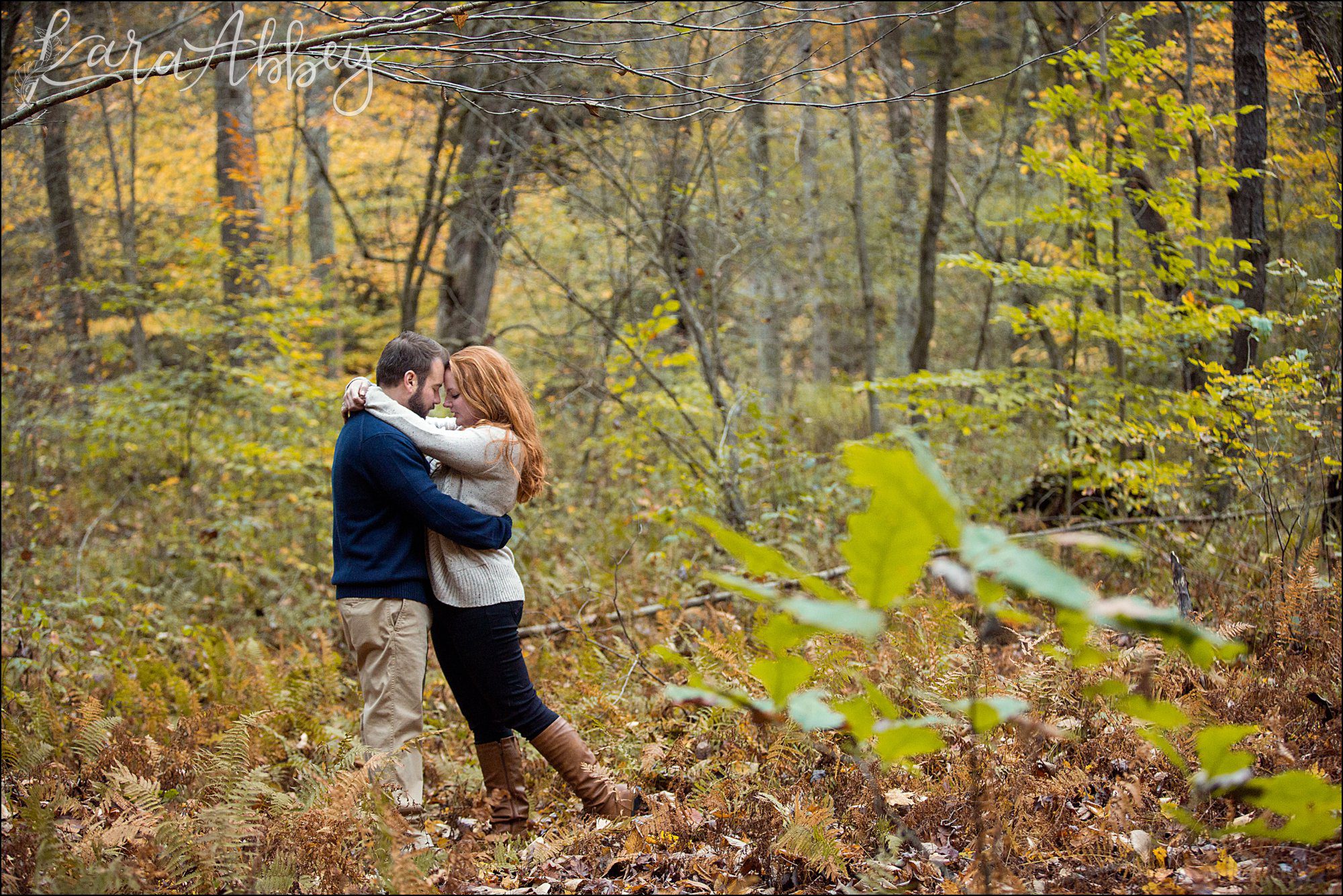 Laurel Hill State Park - Fall Engagement Session by Irwin, PA Photographer