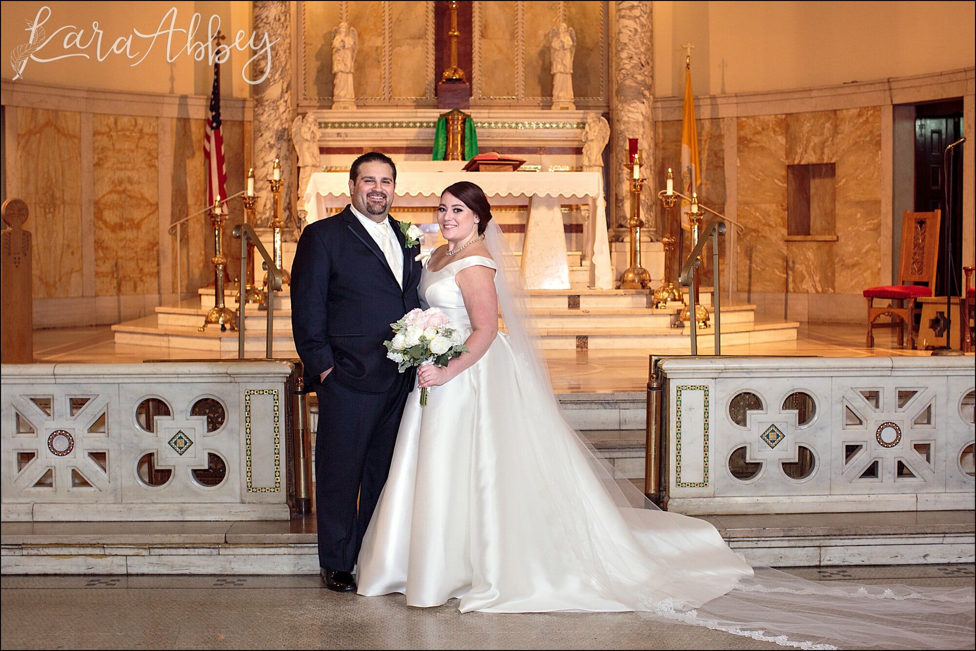 Winter Rose Gold Doubletree Hotel Downtown Pittsburgh PA Wedding