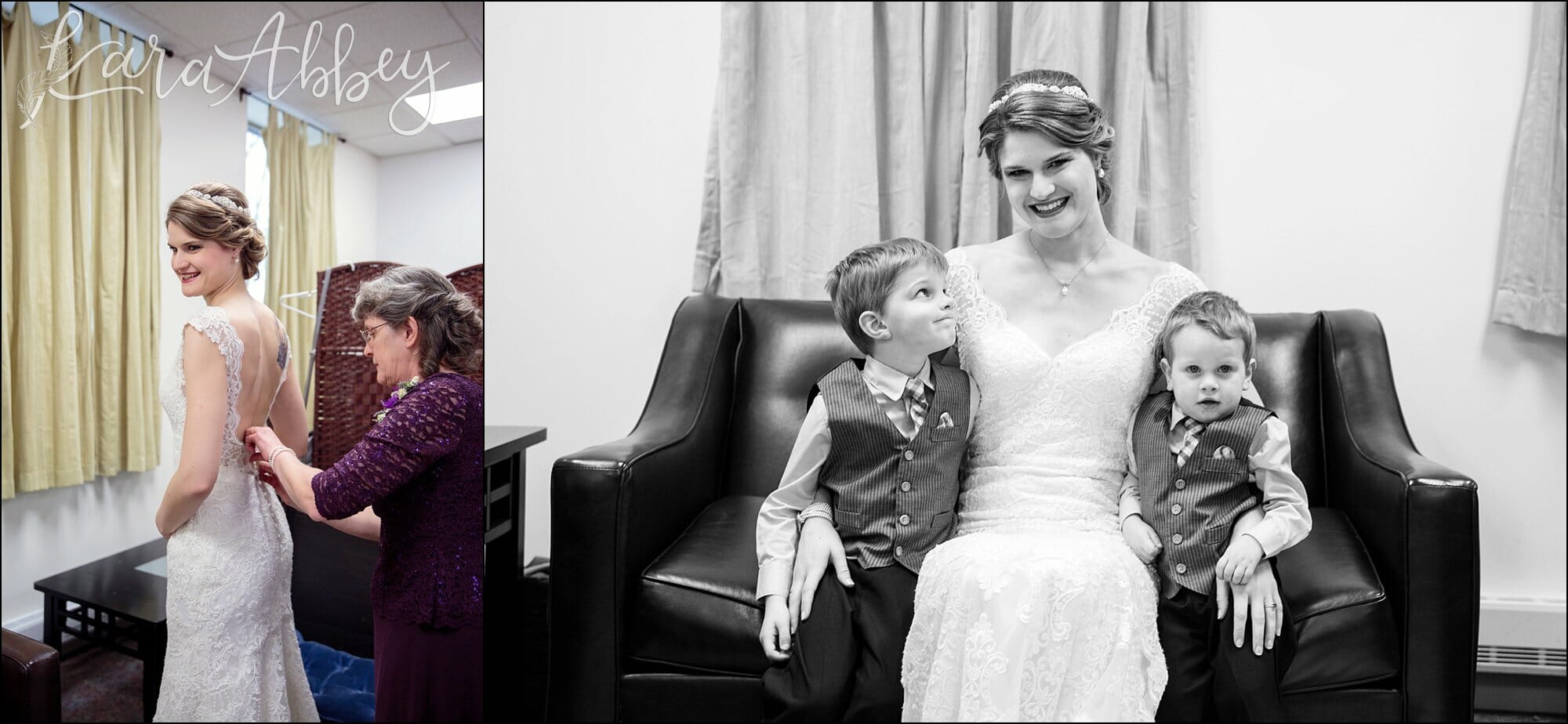 Ultra Violet Winter Wedding at Church of the Ascension in Pittsburgh, PA
