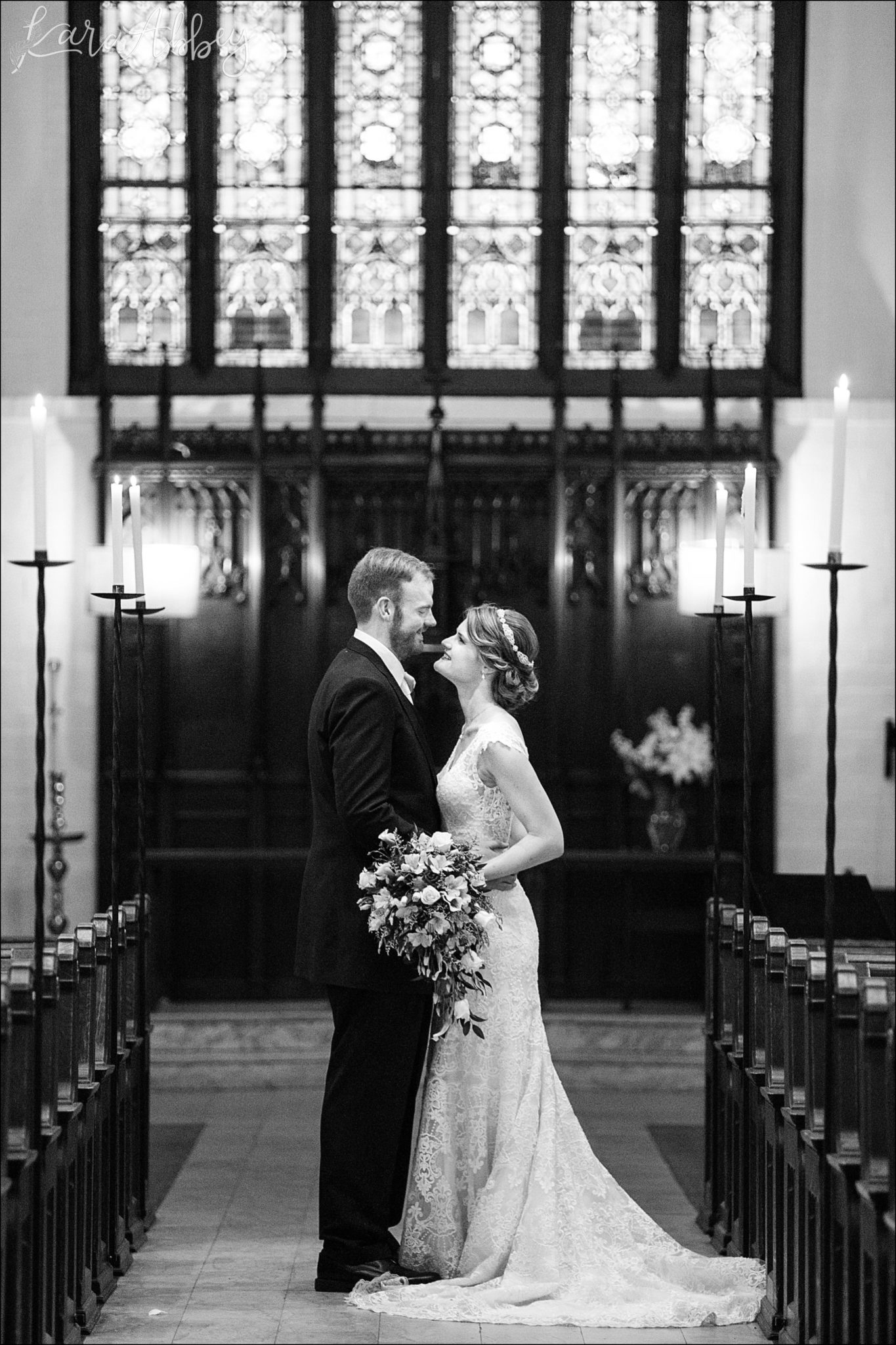 Ultra Violet Winter Wedding at Church of the Ascension in Pittsburgh, PA