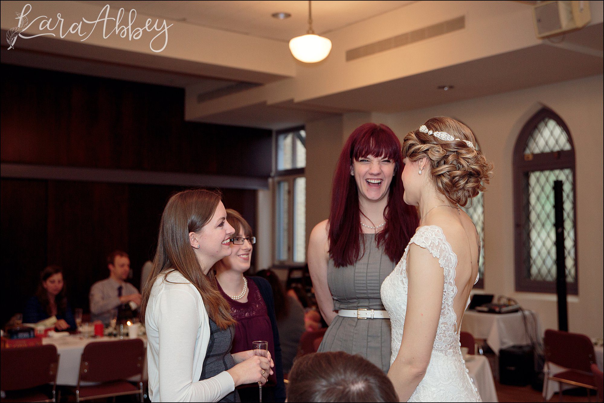 Ultra Violet Winter Wedding at Church of the Ascension in Pittsburgh, PA