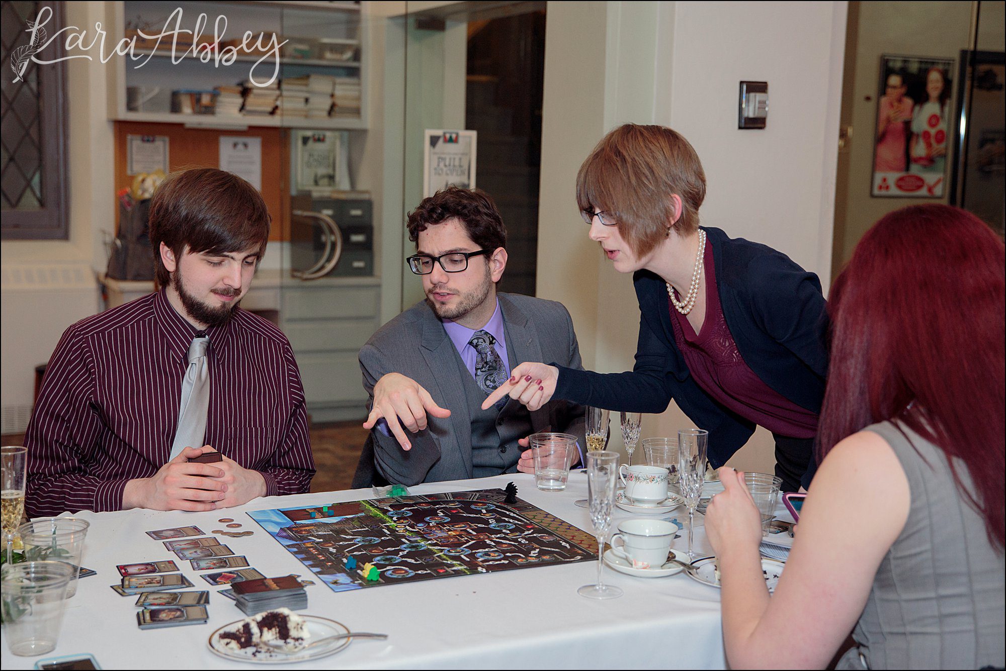 Ultra Violet Winter Wedding at Church of the Ascension in Pittsburgh, PA