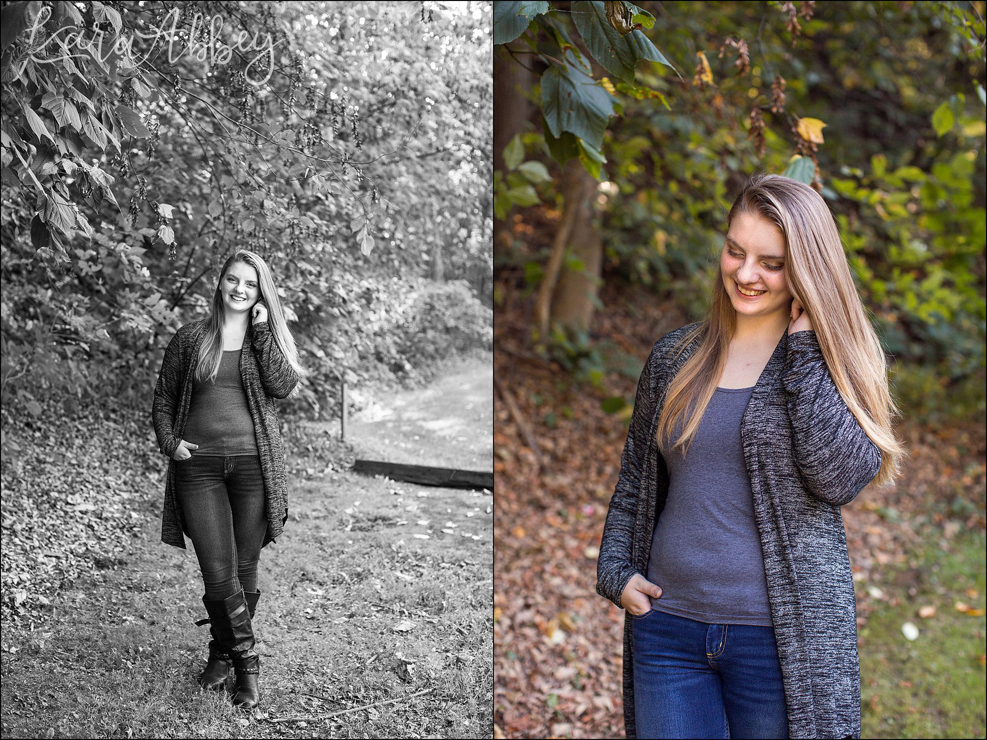 2018 High School Senior Portraits in the Fall