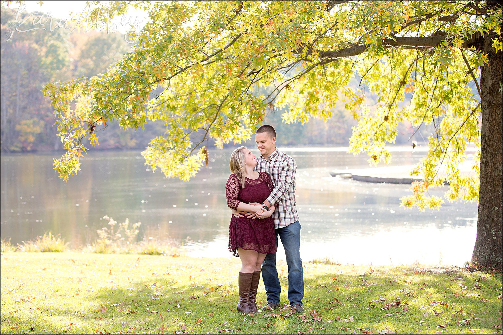 Engagement Photography at Northmoreland Park in Apollo, PA in the Fall