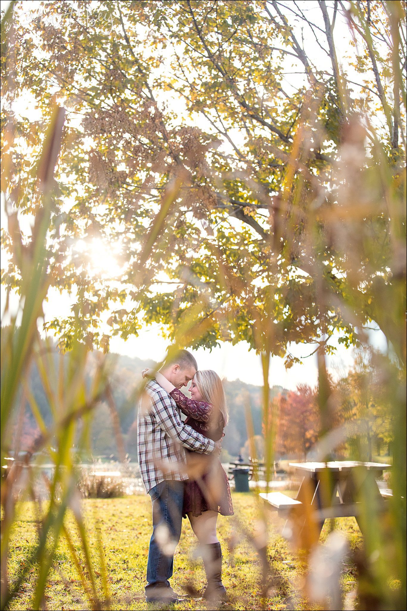 Engagement Photography at Northmoreland Park in Apollo, PA in the Fall