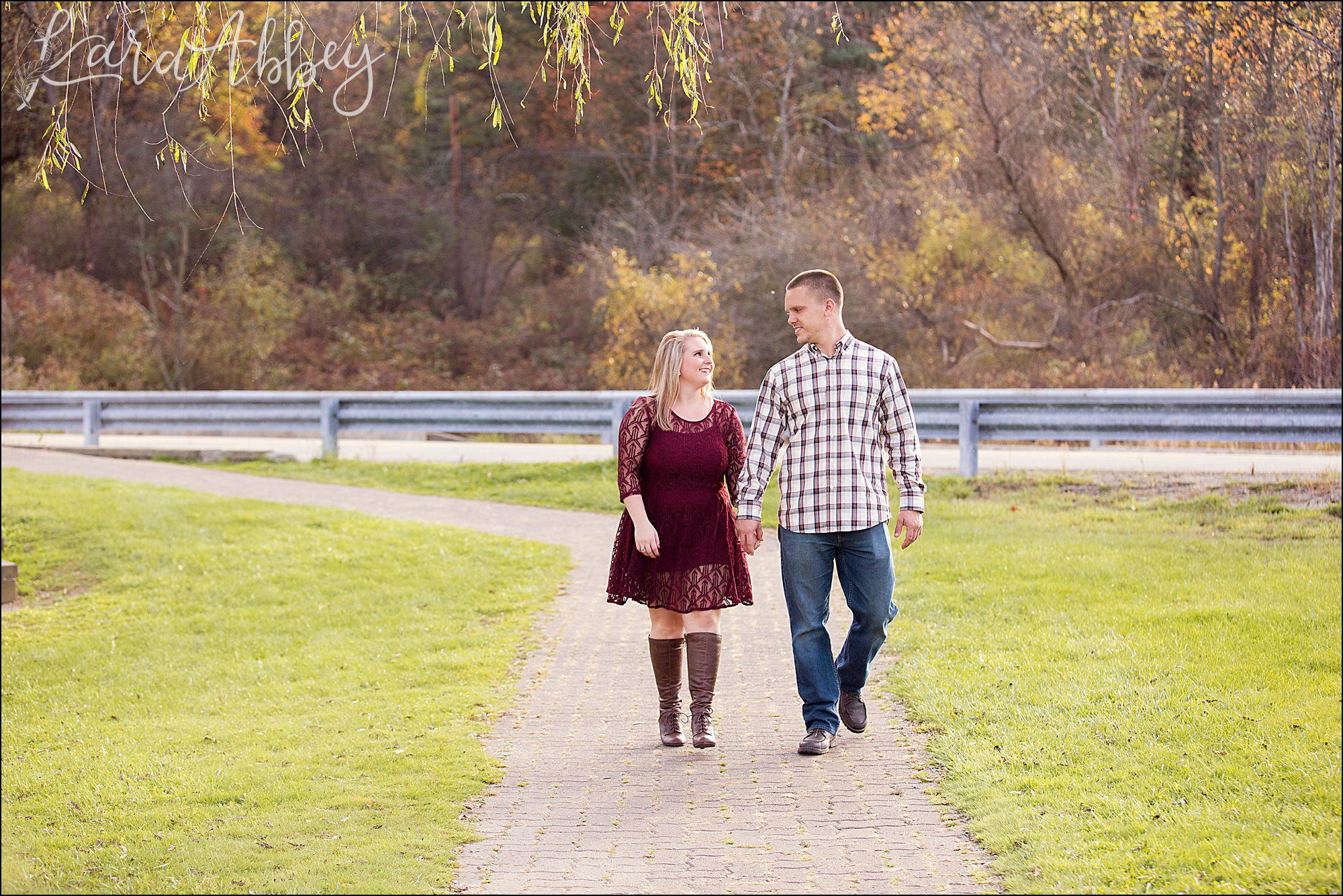 Northmoreland Park in Apollo, PA Fall Engagement Photos