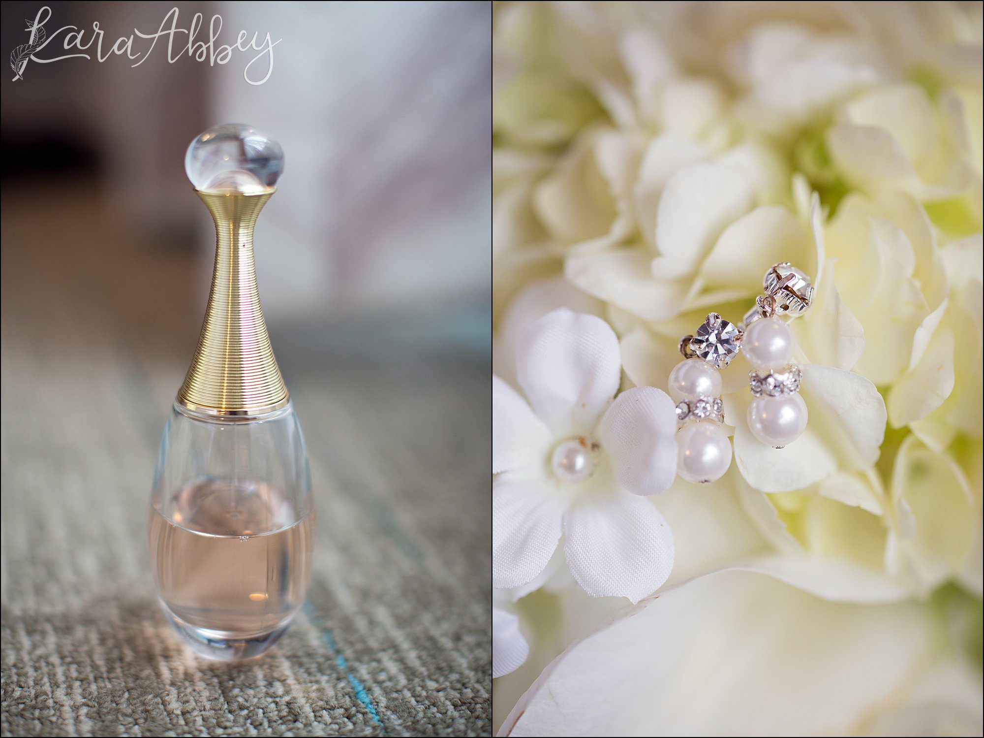St. Patrick's Day Winter Wedding - Getting Ready at the Hampton Inn in Irwin, PA