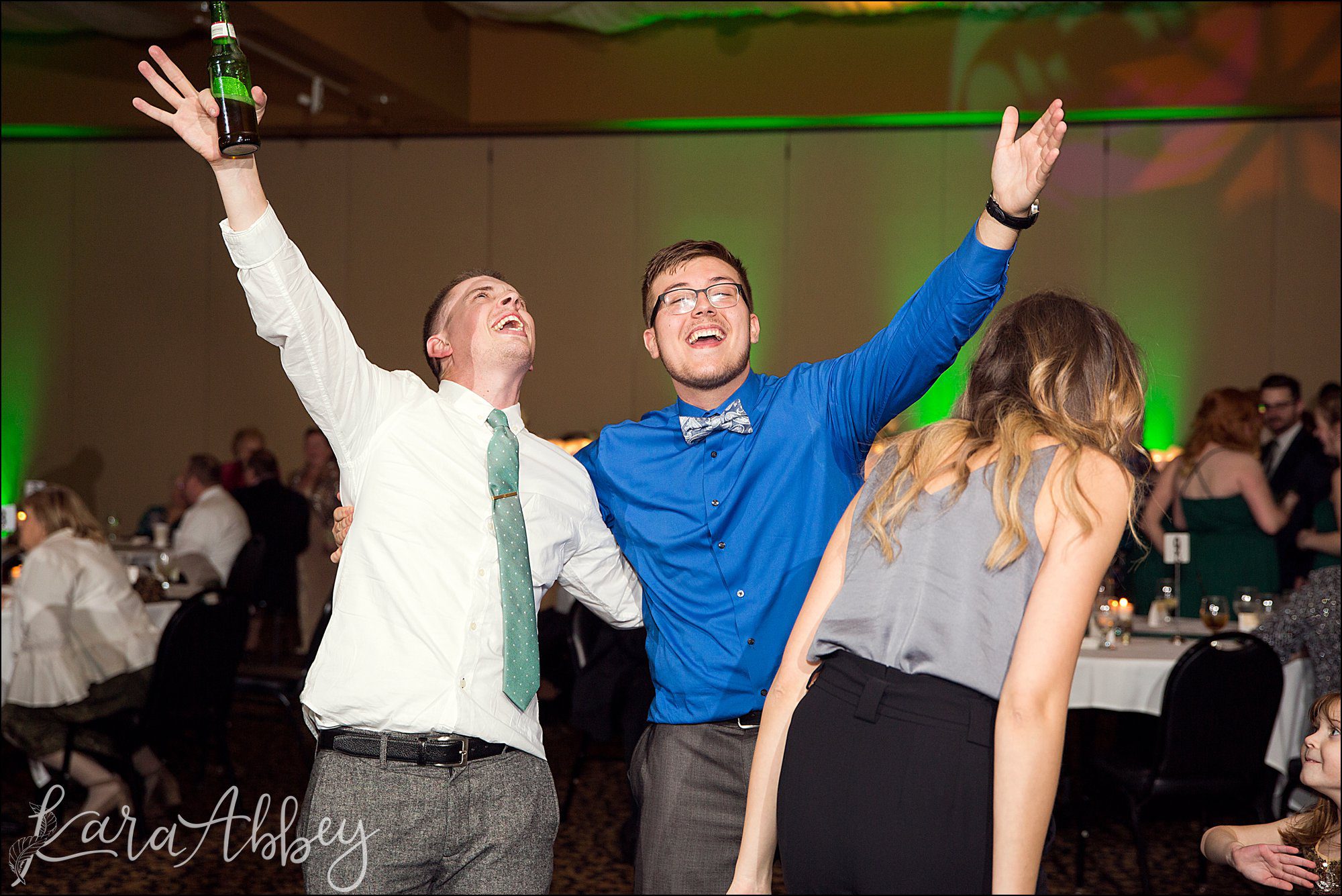 St. Patrick's Day Winter Wedding at Stratigos Banquet Center in Irwin, PA